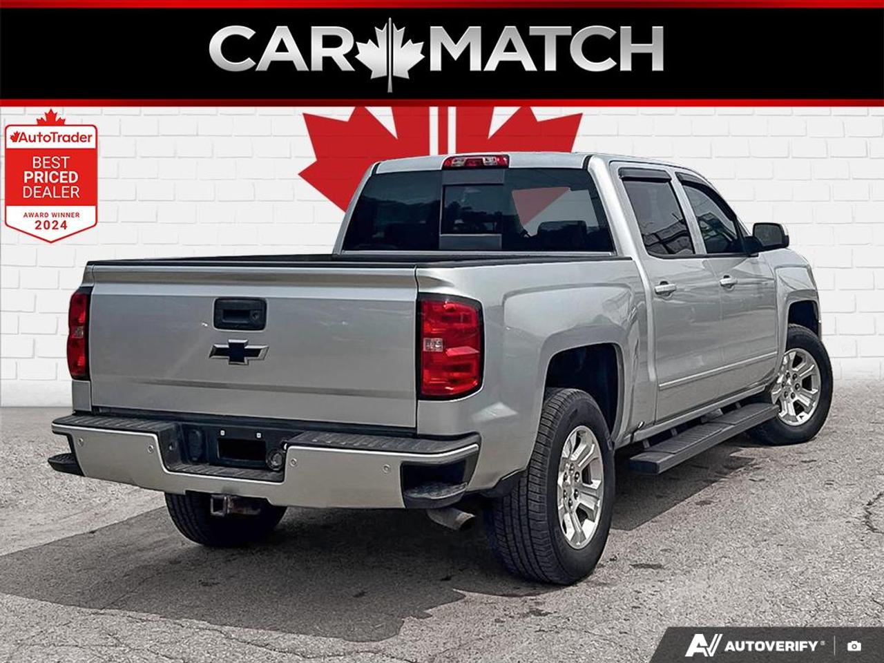 2017 Chevrolet Silverado 1500 LT / Z71 / NO ACCIDENTS / LEATHER / NAV / 4X4 Photo