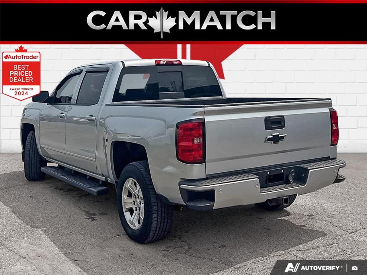 2017 Chevrolet Silverado 1500 LT / Z71 / NO ACCIDENTS / LEATHER / NAV / 4X4 Photo3