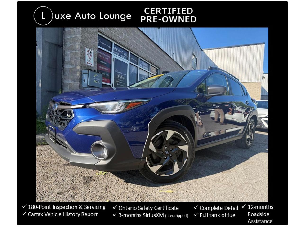 2024 Subaru Crosstrek Limited AWD LOADED, LEATHER, NAV, SUNROOF!!! - Photo #1