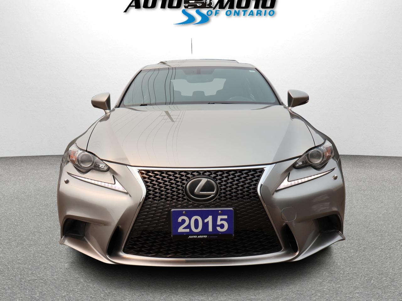 2015 Lexus IS 350 F-SPORT AWD CERTIFIED *26 SERVICE RECORDS*2nd WINTER* CAMERA NAV BLUETOOTH LEATHER HEATED SEATS SUNROOF CRUISE ALLOYS Photo