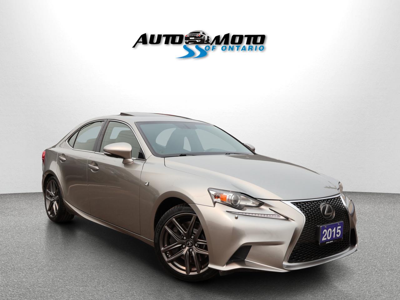 2015 Lexus IS 350 F-SPORT AWD CERTIFIED *26 SERVICE RECORDS*2nd WINTER* CAMERA NAV BLUETOOTH LEATHER HEATED SEATS SUNROOF CRUISE ALLOYS Photo0