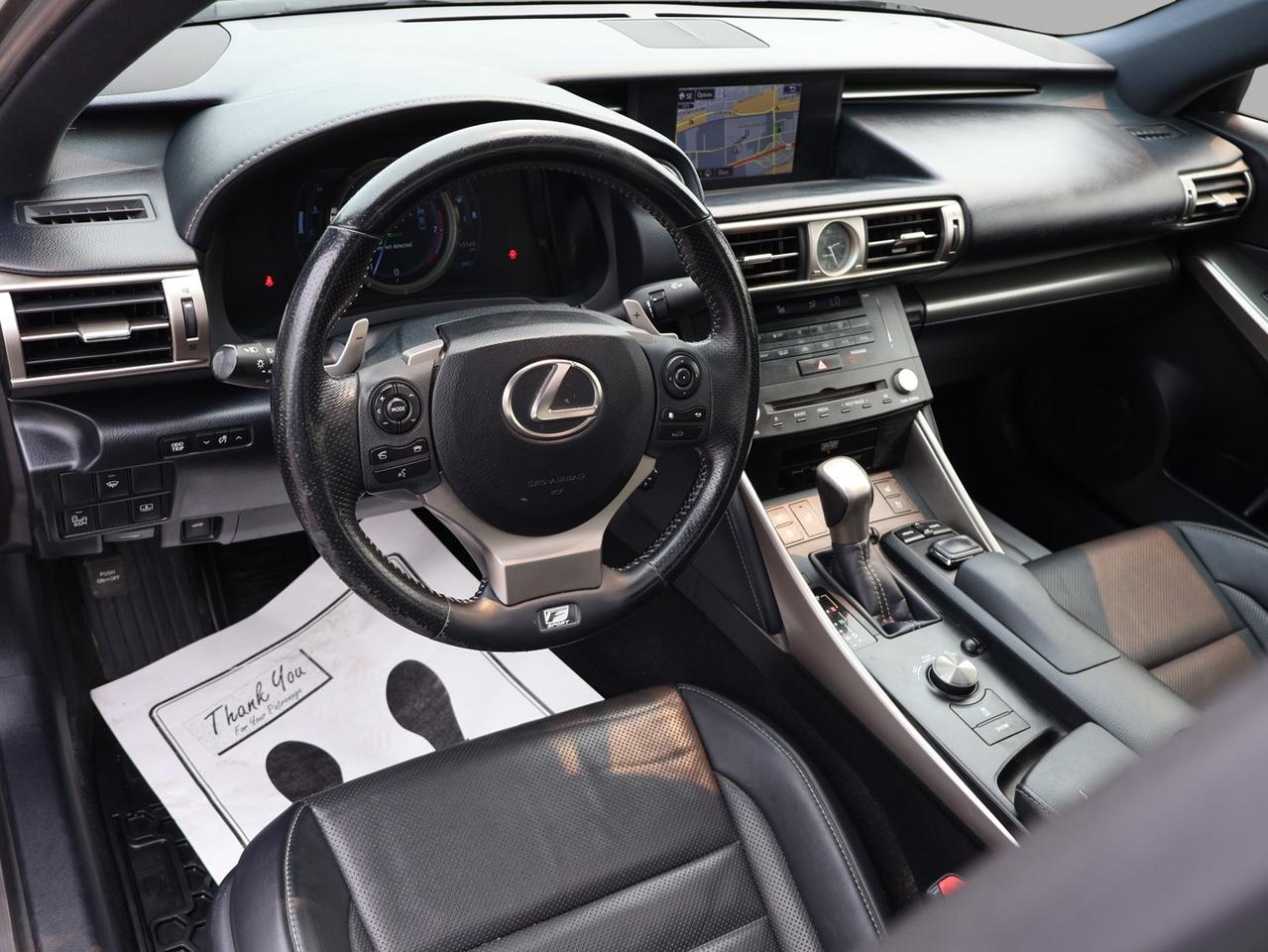 2015 Lexus IS 350 F-SPORT AWD CERTIFIED *26 SERVICE RECORDS*2nd WINTER* CAMERA NAV BLUETOOTH LEATHER HEATED SEATS SUNROOF CRUISE ALLOYS Photo