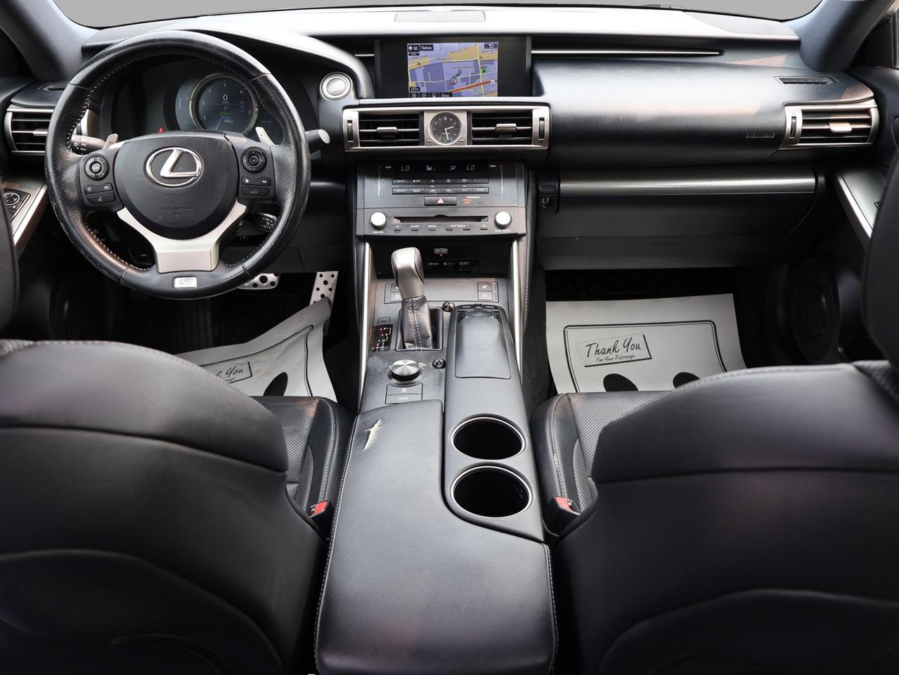 2015 Lexus IS 350 F-SPORT AWD CERTIFIED *26 SERVICE RECORDS*2nd WINTER* CAMERA NAV BLUETOOTH LEATHER HEATED SEATS SUNROOF CRUISE ALLOYS Photo