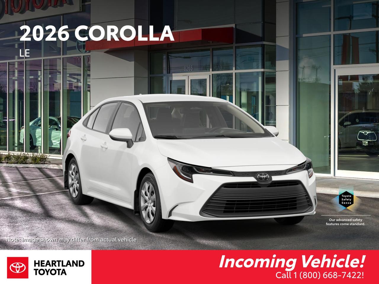 2026 Toyota Corolla LE CVT Photo0
