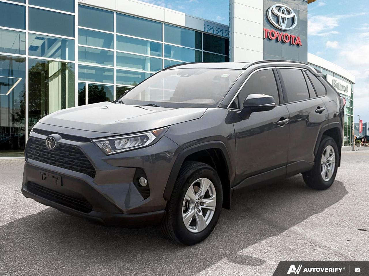 Low Kilometers!
This 2019 Toyota RAV4 XLE in Magnetic Grey Metallic delivers the kind of well-rounded capability that active families and commuters rely on daily. With Toyota Certified Pre-Owned status, low kilometres, and a robust list of comfort and safety features, this AWD SUV is ready to take on whatever your schedule demands.

Key Features:
- AWD
- Apple CarPlay/Android Auto
- Blind Spot Monitor
- Rearview Camera
- Heated Front Seats
- Heated Steering Wheel
- Sunroof
- Softex Seats
- Driver Memory Seats

Safety Highlights:
- Blind Spot Monitor & Rear Cross Traffic Alert
- Collision Mitigation-Front (Pre-Collision System)
- Back-Up Camera
- Full airbag suite including driver knee airbag and curtain airbags

At Birchwood Toyota, we make buying your next vehicle straightforward and enjoyable. Visit us at birchwoodtoyota.ca to reserve this RAV4, start your purchase online, or book a test drive. Have questions? Our team is happy to help  reach out anytime.
Experience is Everything at Birchwood Toyota! Our mission is to provide the most transparent and efficient sales process for our customers. We strive to provide the best service possible, whether you visit us in person, shop our website, or take advantage of our buy from home program.

The Birchwood Toyota Trade-in Guarantee - We buy your vehicle even if you dont buy ours!


100% guaranteed approval for every qualifying year, make and model. Only the Best Rates and Terms available.

This vehicle qualifies for Birchwood Toyota Shield, which includes:

Guardian Protection:
- Cosmetic Wheel Protection
- Paintless Dent Repair
- Key/Remote Replacement

Dealer Permit #0025
Dealer permit #0025