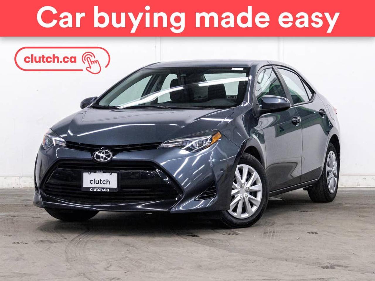Front Heated Seats, Folding Rear Seats, Climate Control and more!<br> <br>Clutch is the largest online used car retailer in Canada, delivering a seamless, hassle-free car-buying experience to drivers everywhere. Shop thousands of used cars online, get the right one delivered to your door, and enjoy peace of mind with our 10-Day Money-Back Guarantee. How sweet is that? To learn more, visit clutch.ca.<br> <br>The top features for this car include:<br> <br>Brake Assist<br>Front Heated Seats<br>Folding Rear Seats<br>Climate Control<br>Speed-Sensitive Volume<br>Bluetooth Music<br>Cruise Control<br>Adaptive Cruise Control<br>12V Outlet<br>Hands Free Device Connectivity<br>USB Input<br>Keyless Entry<br>Lane Departure Warning<br>Active Lane Keep Assistance<br>Forward Collision Mitigation<br>Pedestrian Detection<br>Driver Attention Alert<br>Rear Window Defroster<br>Hill Assistance<br>Automatic High Beams<br>Rear View Camera<br>AM/FM Stereo<br> <br>Seamless home delivery - Delivery to your door in a matter of days. Available on select packages.<br> <br>Try it out for 10 days - If you do not like it, we will take it back. <br> <br>Quality assured - All cars go through our rigorous 210-point inspection and reconditioning process.<br> <br>Peace of mind - Warranty and protection plans available.<br> <br>Haggle-free - No haggling or hard sells.<br> <br>100% Transparency - Full inspection reports on every car, including high-res photography and a free Carfax report.<br> <br>Listed price is for cash purchase only and does not include taxes, Shipping Fees (if applicable), Delivery Fees (if applicable), government licensing fees.<br> <br>Previous Provincial Registrations:<br>Quebec<br> <br>Stock # 117244