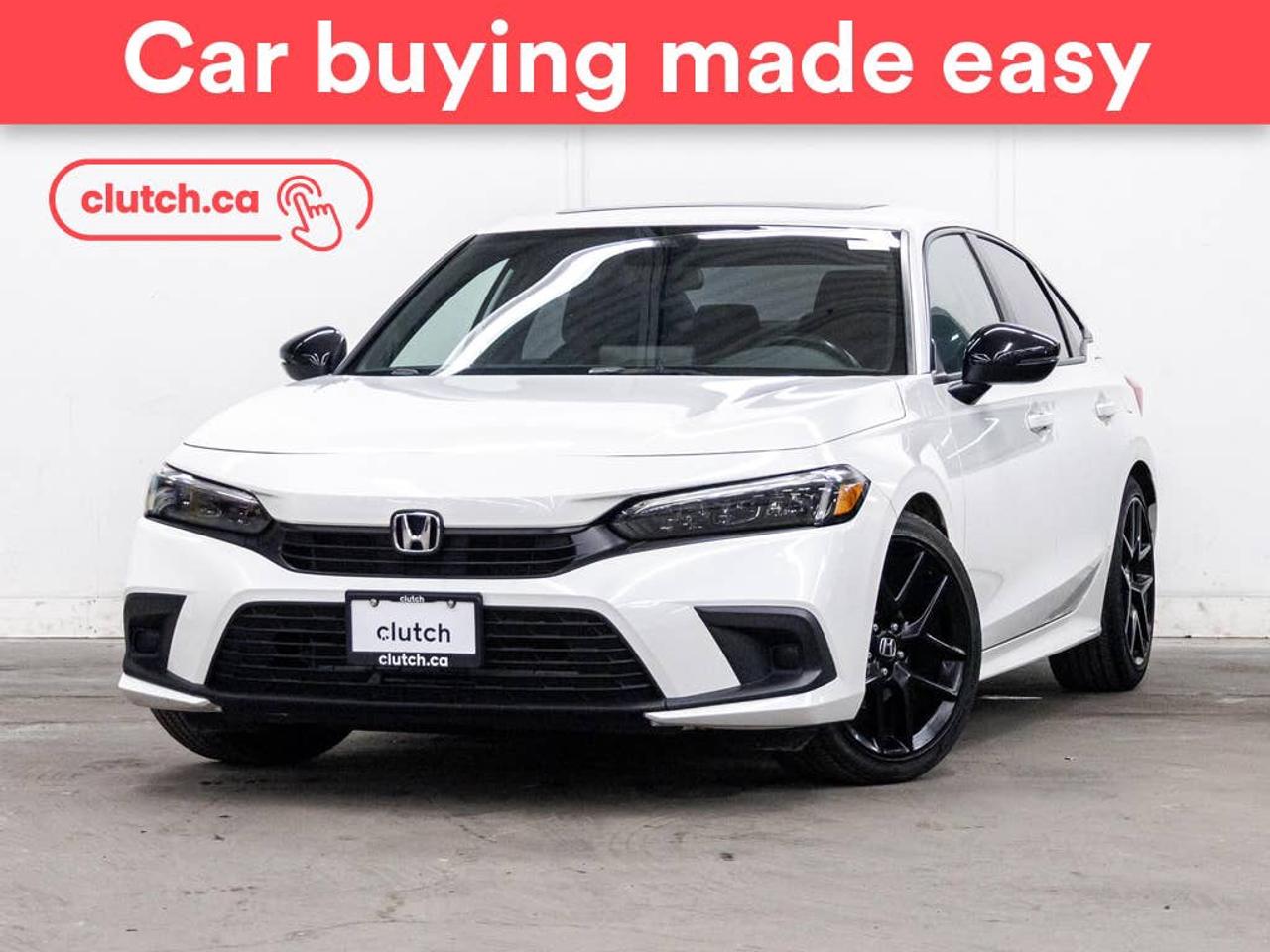 Electric Parking Brake, Brake Assist, Front Heated Seats and more!<br> <br>Clutch is the largest online used car retailer in Canada, delivering a seamless, hassle-free car-buying experience to drivers everywhere. Shop thousands of used cars online, get the right one delivered to your door, and enjoy peace of mind with our 10-Day Money-Back Guarantee. How sweet is that? To learn more, visit clutch.ca.<br> <br>The top features for this car include:<br> <br>Auto Stop/Start<br>Electric Parking Brake<br>Brake Assist<br>Front Heated Seats<br>Folding Rear Seats<br>Climate Control<br>Dual Zone Front Climate Control<br>Speed-Sensitive Volume<br>Bluetooth Music<br>Touchscreen Display<br>Cruise Control<br>Adaptive Cruise Control<br>12V Outlet<br>Hands Free Device Connectivity<br>Apple CarPlay<br>Android Auto<br>USB Input<br>Keyless Entry<br>Push Button Start<br>Passive Keyless Entry<br>Keyfob Remote Start<br>Lane Departure Warning<br>Active Lane Keep Assistance<br>Blindspot Sensors<br>Forward Collision Mitigation<br>Pedestrian Detection<br>Traffic Sign Recognition<br>Heated Steering Wheel<br>One-Touch Windows<br>Rear Window Defroster<br>Sunroof<br>Hill Assistance<br>Automatic High Beams<br>Rear View Camera<br>AM/FM Stereo<br> <br>Seamless home delivery - Delivery to your door in a matter of days. Available on select packages.<br> <br>Try it out for 10 days - If you do not like it, we will take it back. <br> <br>Quality assured - All cars go through our rigorous 210-point inspection and reconditioning process.<br> <br>Peace of mind - Warranty and protection plans available.<br> <br>Haggle-free - No haggling or hard sells.<br> <br>100% Transparency - Full inspection reports on every car, including high-res photography and a free Carfax report.<br> <br>Listed price is for cash purchase only and does not include taxes, Shipping Fees (if applicable), Delivery Fees (if applicable), government licensing fees.<br> <br>Previous Provincial Registrations:<br>Ontario<br> <br>Stock # 117293