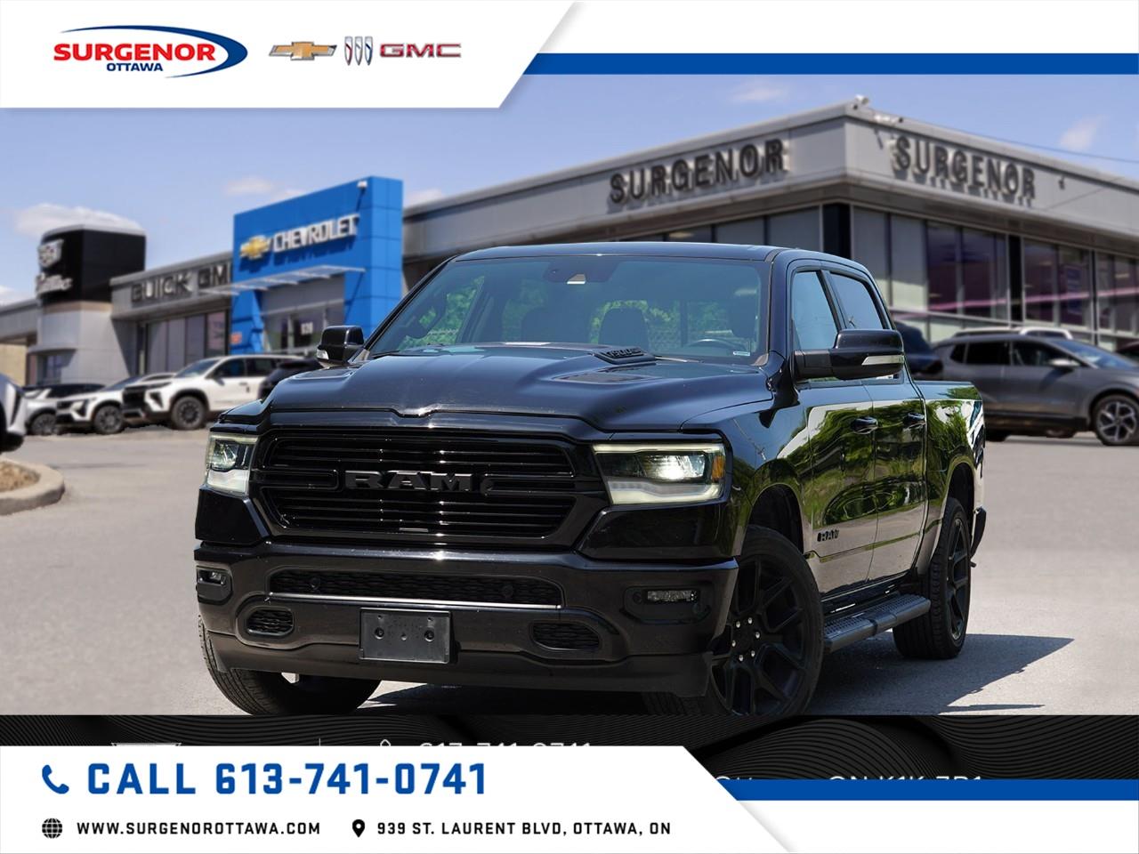Used 2021 RAM 1500 SPORT for sale in Ottawa, ON