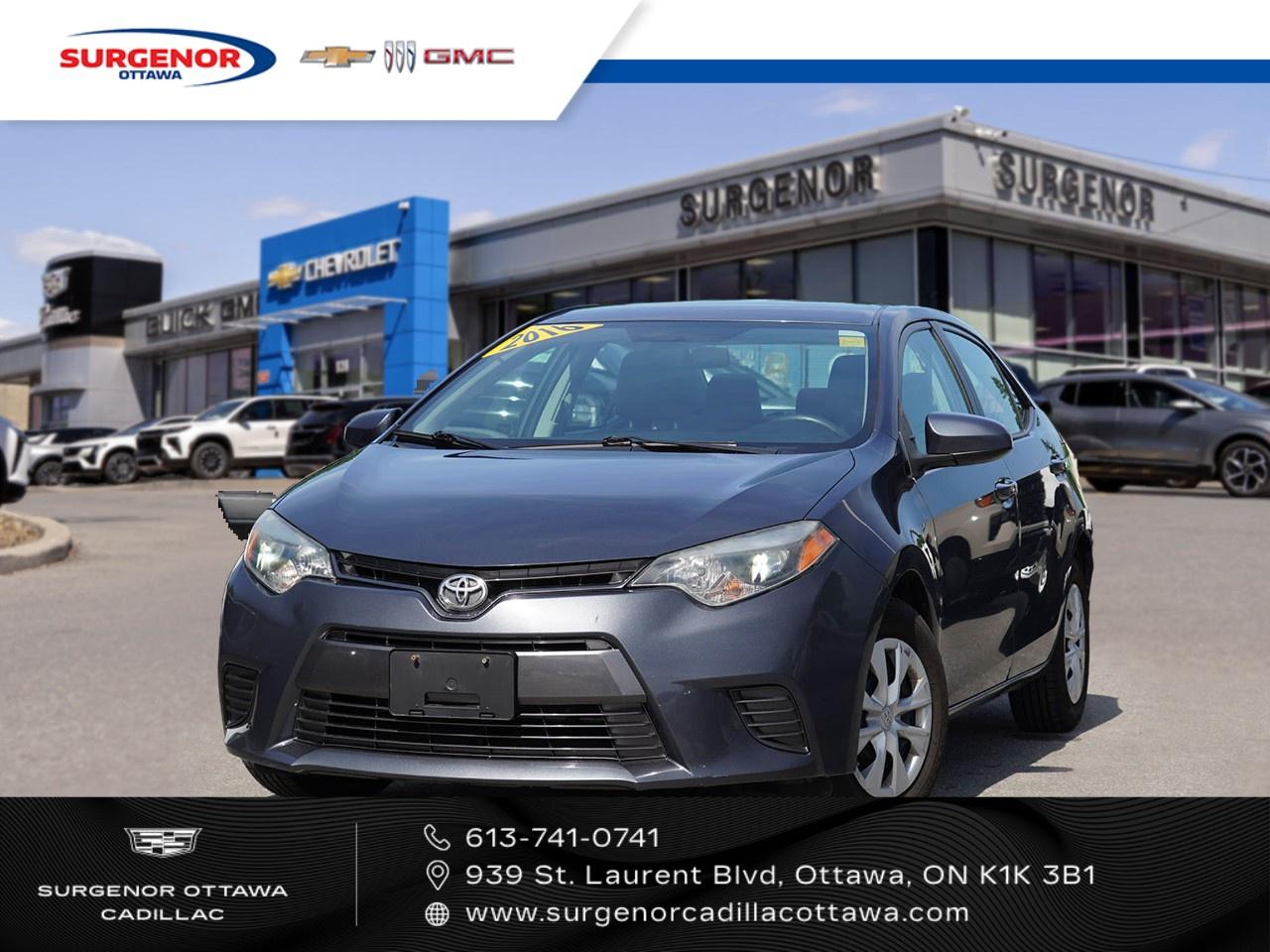 Used 2016 Toyota Corolla 4dr Sdn CVT LE ECO for sale in Ottawa, ON
