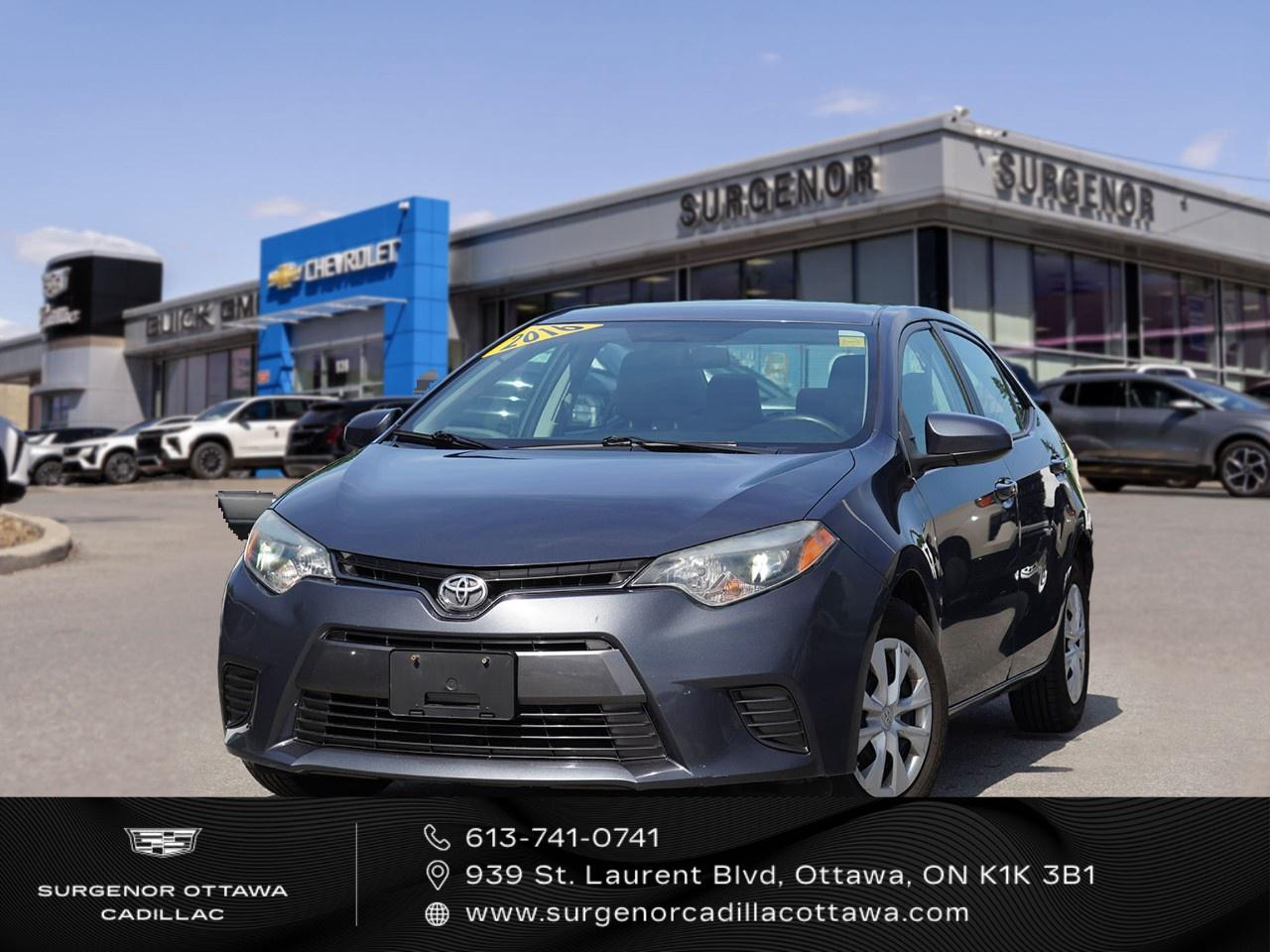 Used 2016 Toyota Corolla 4dr Sdn CVT LE ECO for sale in Ottawa, ON