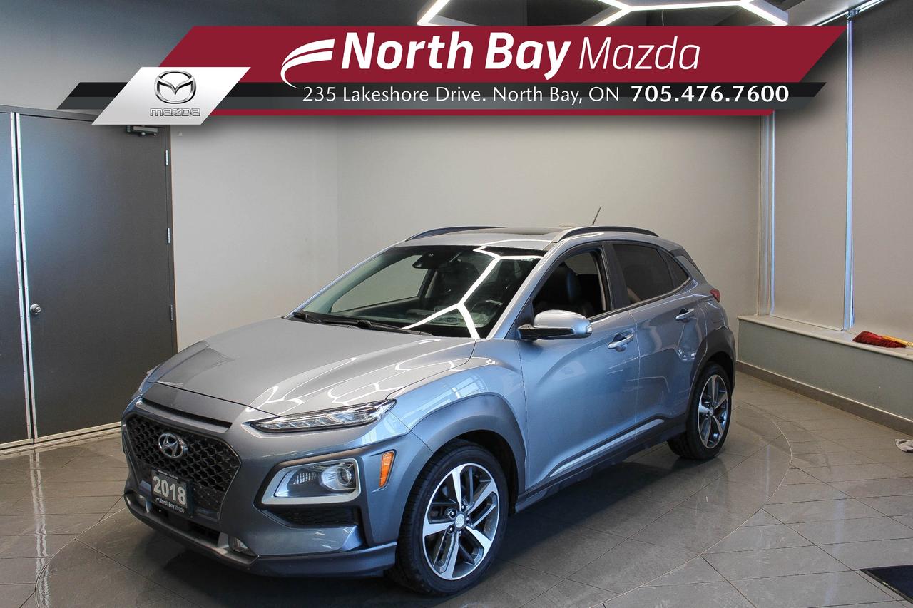 Used 2018 Hyundai KONA 1.6T Ultimate INFINITY AUDIO - NAVIGATION - LEATHER SEATS for sale in North Bay, ON