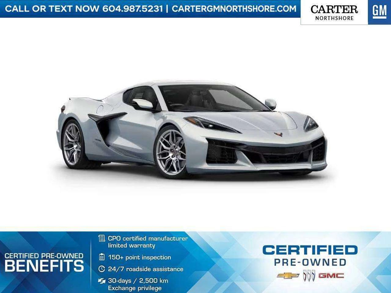Used 2023 Chevrolet Corvette Z06/CARBON PKG/PERFORMANCE PKG/HEAD UP DISPLAY for sale in North Vancouver, BC