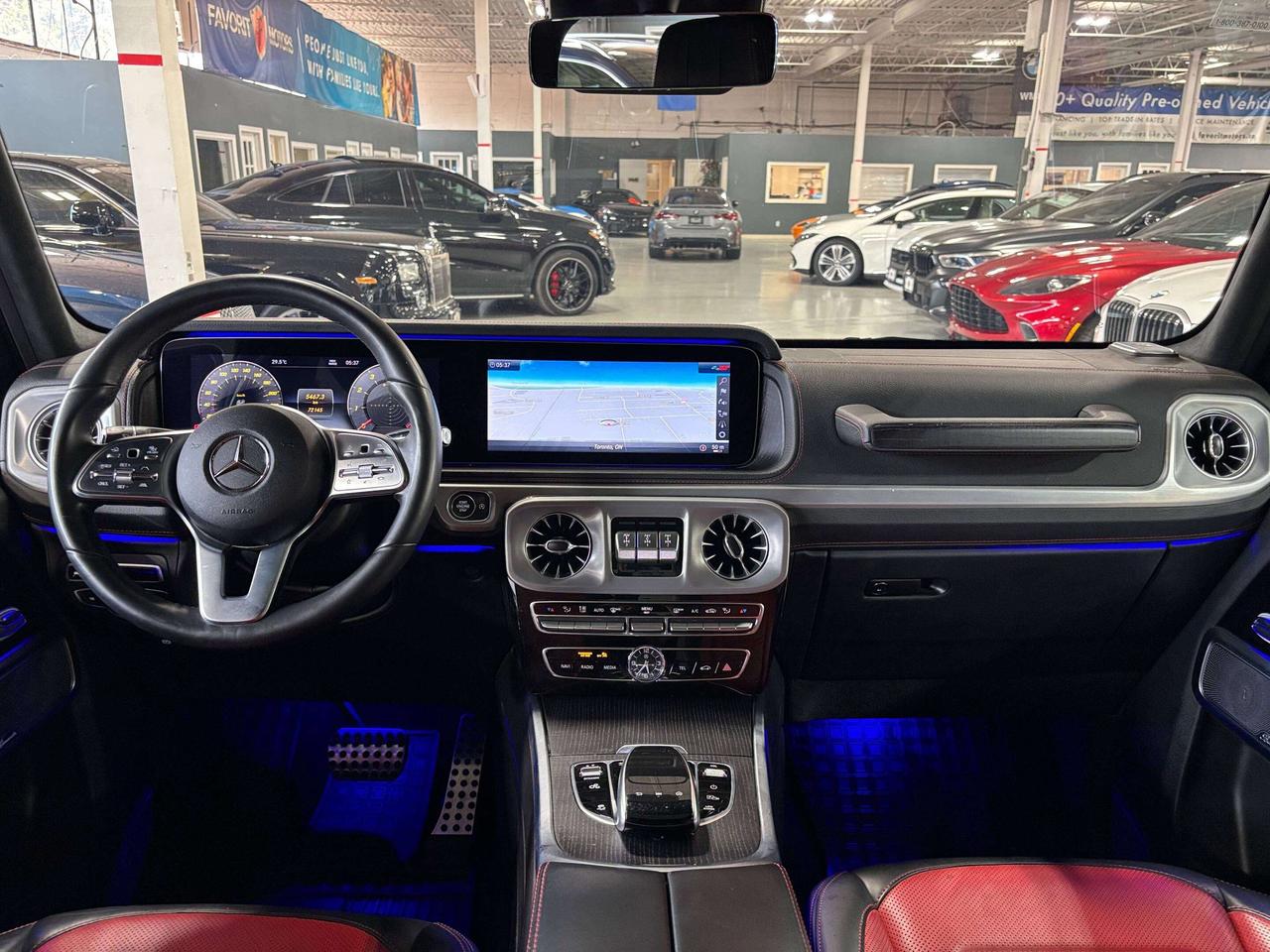 2019 Mercedes-Benz G-Class G550|V8|AWD|NO LUX TAX|PPF|BURMESTER|REDLEATHER|+ Photo