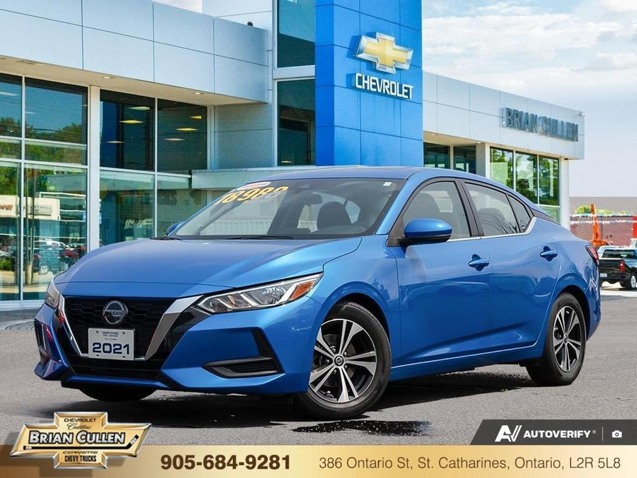 Used 2021 Nissan Sentra SV SV CVT for sale in St Catharines, ON