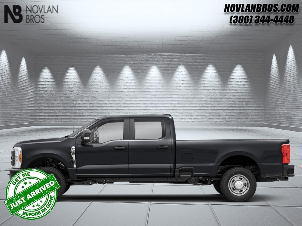 <b>Leather Seats, FX4 Off-Road Package!</b><br> <br> Check out our great inventory of new vehicles at Novlan Brothers!<br> <br>This Ford F-350 boasts a quiet cabin, a compliant ride, and incredible capability.<br> <br>The most capable truck for work or play, this heavy-duty Ford F-350 never stops moving forward and gives you the power you need, the features you want, and the style you crave! With high-strength, military-grade aluminum construction, this F-350 Super Duty cuts the weight without sacrificing toughness. The interior design is first class, with simple to read text, easy to push buttons and plenty of outward visibility. This truck is strong, extremely comfortable and ready for anything.<br> <br>This Agate Black Metallic sought after diesel Crew Cab 4X4 pickup has a 10 Speed Automatic transmission and is powered by a 500HP 6.7L 8 Cylinder Engine. <br> <br> Our F-350 Super Dutys trim level is Platinum. This F-350 Platinum is embellished with chrome exterior accents and unique exterior styling, with power running boards, adaptive cruise control, a drivers heads-up display and retractable rear steps, along with Platinum-themed leather-trimmed heated and ventilated front seats with power adjustment, memory function and lumbar support, a heated leather-wrapped steering wheel, voice-activated dual-zone automatic climate control, power-adjustable pedals, a sonorous 8-speaker Bang & Olufsen audio system, and two 120-volt AC power outlets. This truck is also ready to get busy, with equipment such as class V towing equipment with a hitch, trailer wiring harness, a brake controller and trailer sway control, beefy suspension with heavy duty shock absorbers, power extendable trailer style mirrors, up-fitter switches, and LED headlights with front fog lamps and automatic high beams. Connectivity is handled by a 12-inch infotainment screen powered by SYNC 4, bundled with Apple CarPlay, Android Auto, inbuilt navigation, and SiriusXM satellite radio. Safety features also include lane keeping assist with lane departure warning, a surround camera system, pre-collision assist with automatic emergency braking and cross-traffic alert, blind spot detection, rear parking sensors, forward collision mitigation, and a cargo bed camera. This vehicle has been upgraded with the following features: Leather Seats, FX4 Off-Road Package.<br><br> View the original window sticker for this vehicle with this url <b><a href=http://www.windowsticker.forddirect.com/windowsticker.pdf?vin=1FT8W3BM4TED59667 target=_blank>http://www.windowsticker.forddirect.com/windowsticker.pdf?vin=1FT8W3BM4TED59667</a></b>.<br> <br>To apply right now for financing use this link: <a href=http://novlanbros.com/credit/ target=_blank>http://novlanbros.com/credit/</a><br> <br/>Total rebate of $5000 is reflected in the price. Incentives expire 2026-07-31. See dealer for details. <br><br><br> Come by and check out our fleet of 20+ used cars and trucks and 90+ new cars and trucks for sale in Paradise Hill.  o~o
