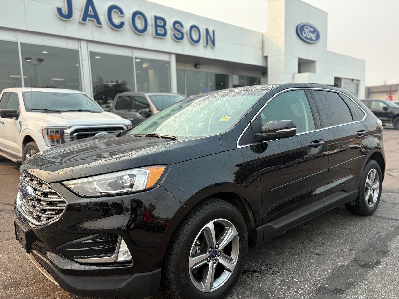 <p>This 2019 Ford Edge SEL combines comfortable crossover practicality with confident performance, making it an excellent choice for daily driving or weekend getaways. Finished in a sleek Agate Black exterior, this well-equipped Edge offers a smooth ride along with Fords dependable performance. With 45,747 km on the odometer, this Edge has plenty of life left ahead. Equipped with all-wheel drive, an automatic transmission, and a full suite of comfort and safety features, this SEL is ready to fit seamlessly into your lifestyle. Visit Jacobson Ford today to take this Edge for a test drive!</p>
