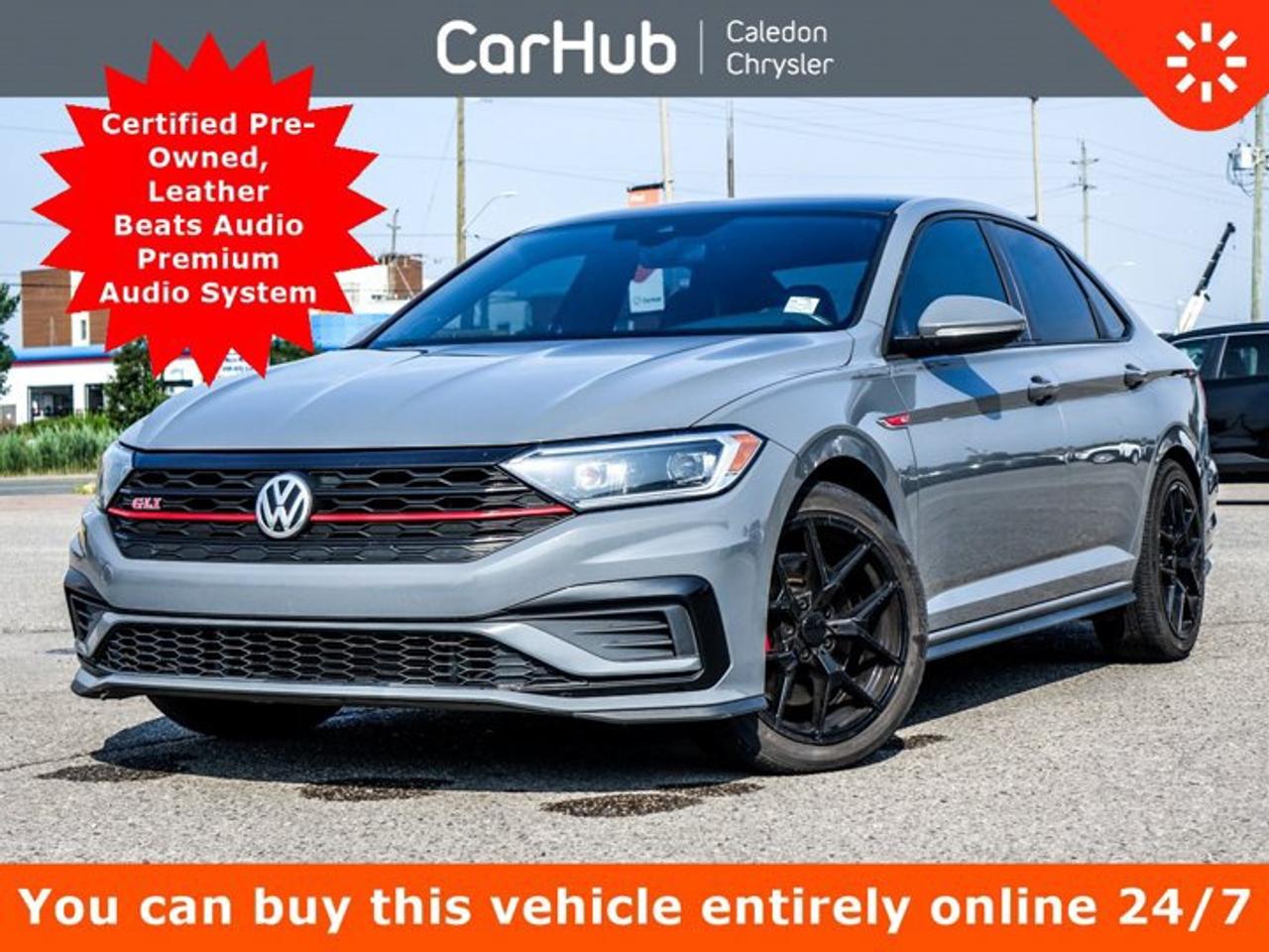 Used 2020 Volkswagen Jetta GLI Sunroof Heated and Ventilated Front Seats Navigation Apple Carplay for sale in Bolton, ON
