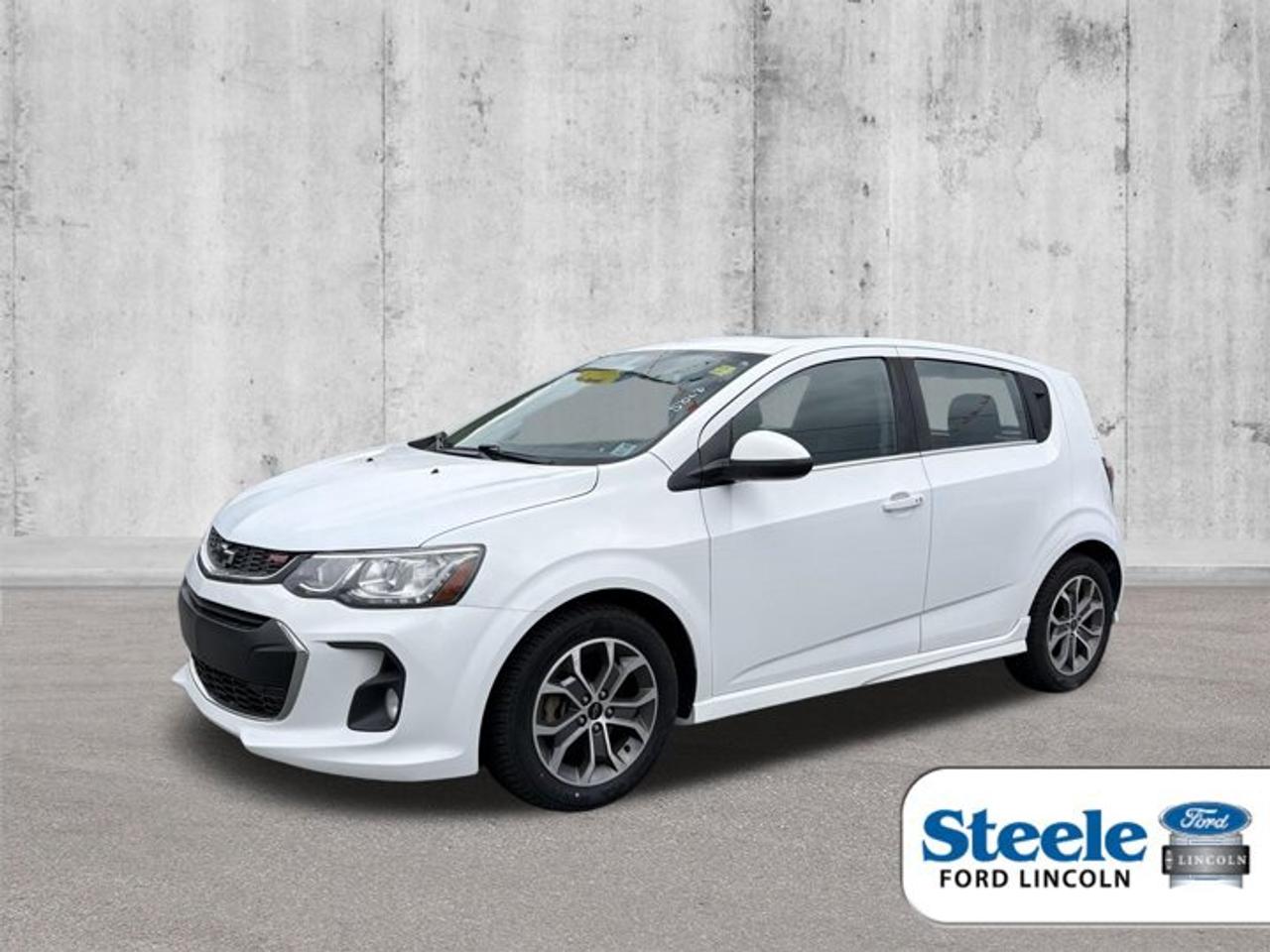 Recent Arrival!Summit White2018 Chevrolet Sonic LTFWD 6-Speed Automatic ECOTEC 1.4L I4 SMPI DOHC Turbocharged VVTVALUE MARKET PRICING!!.Awards:* 2018 KBB.com 10 Coolest New Cars Under $20,000 * 2018 KBB.com 10 Most Awarded BrandsALL CREDIT APPLICATIONS ACCEPTED! ESTABLISH OR REBUILD YOUR CREDIT HERE. APPLY AT https://steeleadvantagefinancing.com/6198 We know that you have high expectations in your car search in Halifax. So if youre in the market for a pre-owned vehicle that undergoes our exclusive inspection protocol, stop by Steele Ford Lincoln. Were confident we have the right vehicle for you. Here at Steele Ford Lincoln, we enjoy the challenge of meeting and exceeding customer expectations in all things automotive.