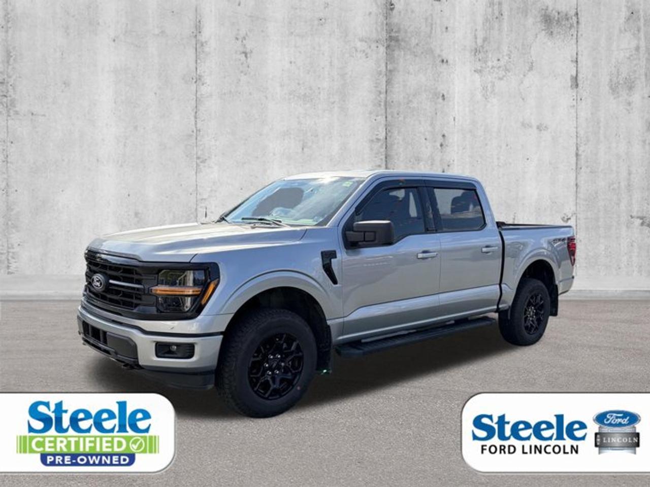 Built for hard work and daily comfort, this used 2025 Ford F-150 is ready for life in Halifax. It pairs a proven 3.5 L EcoBoost V6 gas engine with automatic transmission and four-wheel drive for strong capability in changing road and weather conditions. Finished in Silver with four doors, this full-size pickup also shows just 13,746 km.This 2025 Ford F-150 delivers the toughness drivers expect from a modern truck, with a confident stance and practical layout for work, travel, and weekend projects. The cabin gives easy access for passengers, while the four-door design adds useful flexibility for family needs, crew transport, or extra in-cab storage.FEATURES OF THE F-150»» Four-door cab adds everyday practical versatility»» Silver exterior looks clean and professional»» Automatic transmission supports smooth daily driving»» EcoBoost power blends strength and responseTRUCK FEATURES»» Four-wheel drive supports traction on rough roads»» Pickup design suits work and recreation»» Strong V6 power helps with hauling»» Full-size truck built for demanding useADVANCED SAFETY FEATURES»» Four-door design helps easy passenger entry»» Four-wheel drive adds control in weather»» Solid truck build inspires daily confidence»» Elevated ride height improves road visibilityPERFORMANCE AND EFFICIENCY»» 3.5 L EcoBoost V6 delivers strong power»» Automatic transmission shifts smoothly and efficiently»» Gas engine offers proven everyday usability»» 13,746 km shows light recent useCOMFORT AND CONVENIENCE»» Four full doors improve cabin access»» Spacious cabin suits work and travel»» Easy entry height for daily use»» Practical layout supports busy routinesTECHNOLOGY AND CONNECTIVITY»» Driver-focused controls support easy operation»» Clear instrument layout aids daily driving»» Automatic transmission simplifies city commutes»» Modern truck design supports useful functionalityCARGO SPACE»» Pickup bed handles tools and gear»» Cabin space adds secure interior storage»» Four-door layout supports flexible load options»» Full-size design helps carry larger itemsWHAT OTHER OWNERS LIKE»» EcoBoost engine offers strong towing confidence»» Four-wheel drive boosts all-season capability»» Spacious cab suits family and work»» Smooth ride for a full-size truckThis used 2025 Ford F-150 is a smart choice for drivers who want proven capability, modern power, and practical everyday use. Its Silver finish brings a clean, professional look, while the low kilometres help make it even more appealing for buyers seeking long-term value.At Steele Ford Lincoln in Halifax, this 2025 Ford F-150 stands out as a capable truck for job sites, road trips, and daily driving alike. With four-wheel drive, automatic transmission, and a gas-powered 3.5 L EcoBoost V6, it is equipped to handle a wide range of Canadian driving needs with confidence.This 2025 Ford F-150s VIN is: 1FTFW3L80SKF20895.