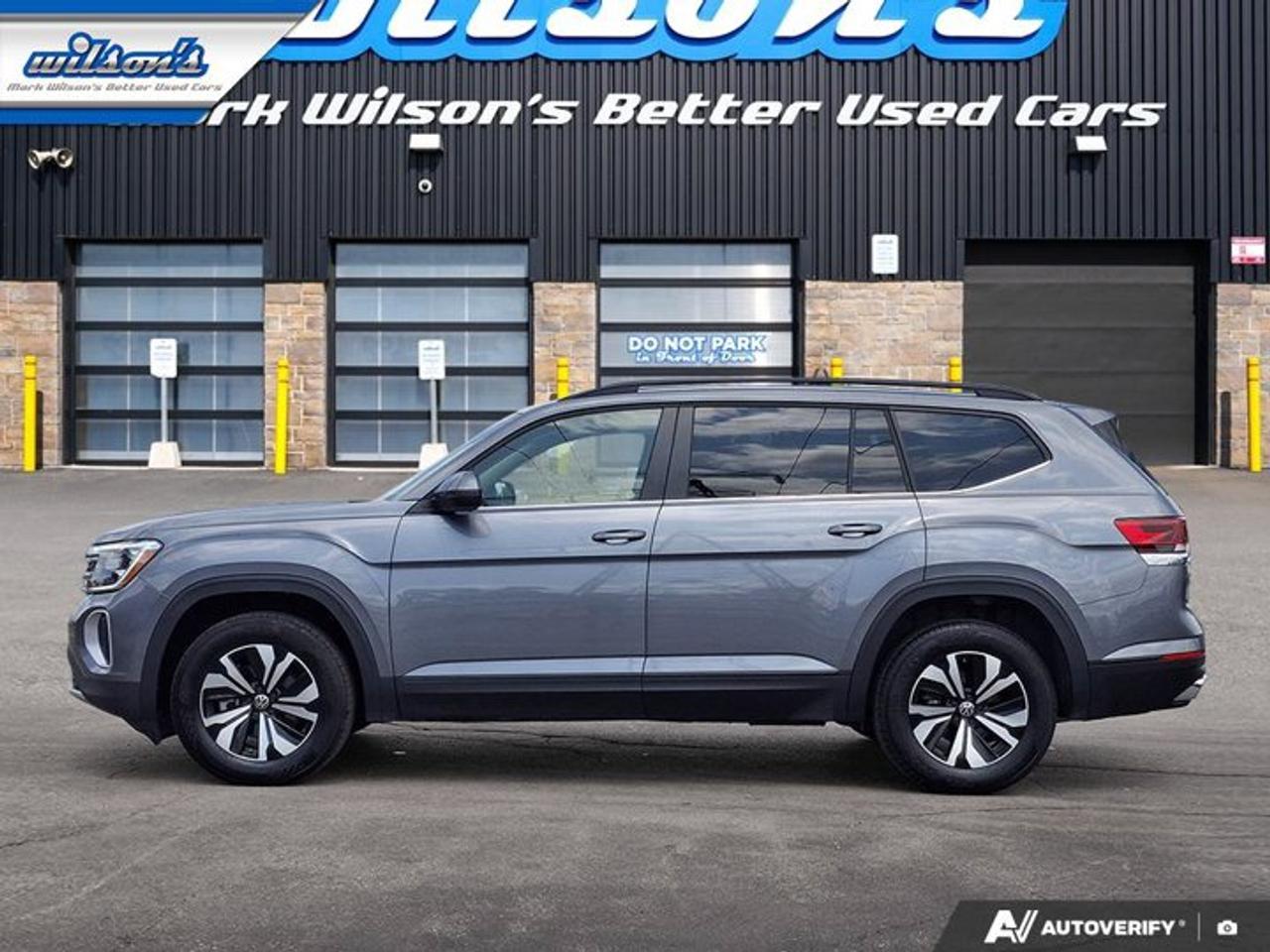 2025 Volkswagen Atlas Comfortline AWD | Leather | Cooled + Heated Seats | Heated Wheel | Adaptive Cruise | and More ! Photo