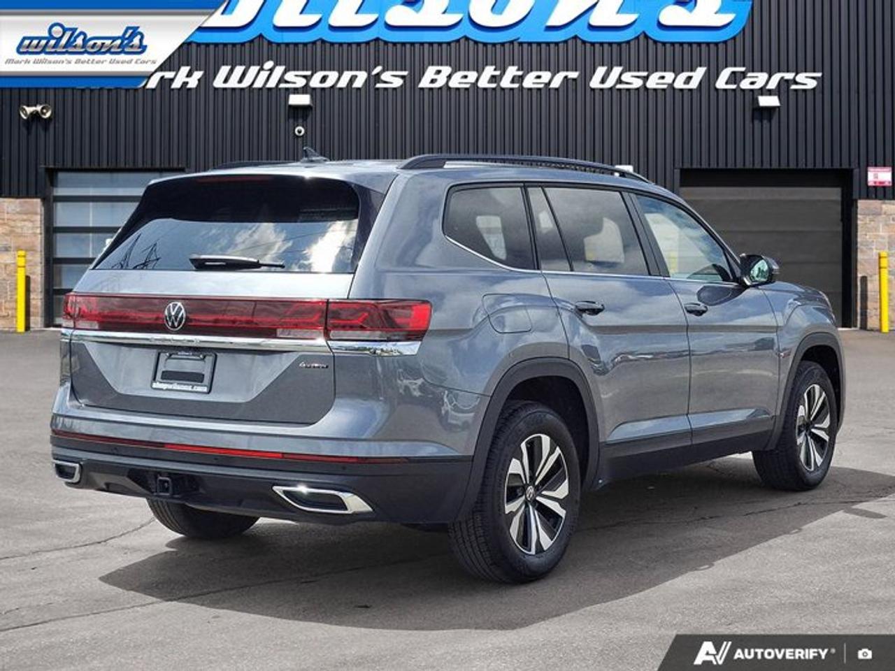 2025 Volkswagen Atlas Comfortline AWD | Leather | Cooled + Heated Seats | Heated Wheel | Adaptive Cruise | and More ! Photo