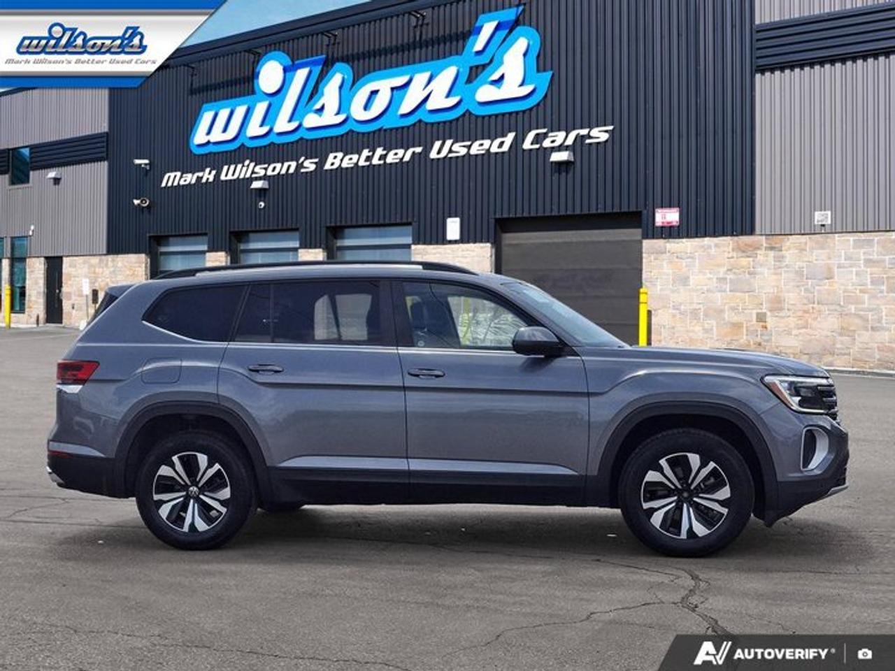2025 Volkswagen Atlas Comfortline AWD | Leather | Cooled + Heated Seats | Heated Wheel | Adaptive Cruise | and More ! Photo