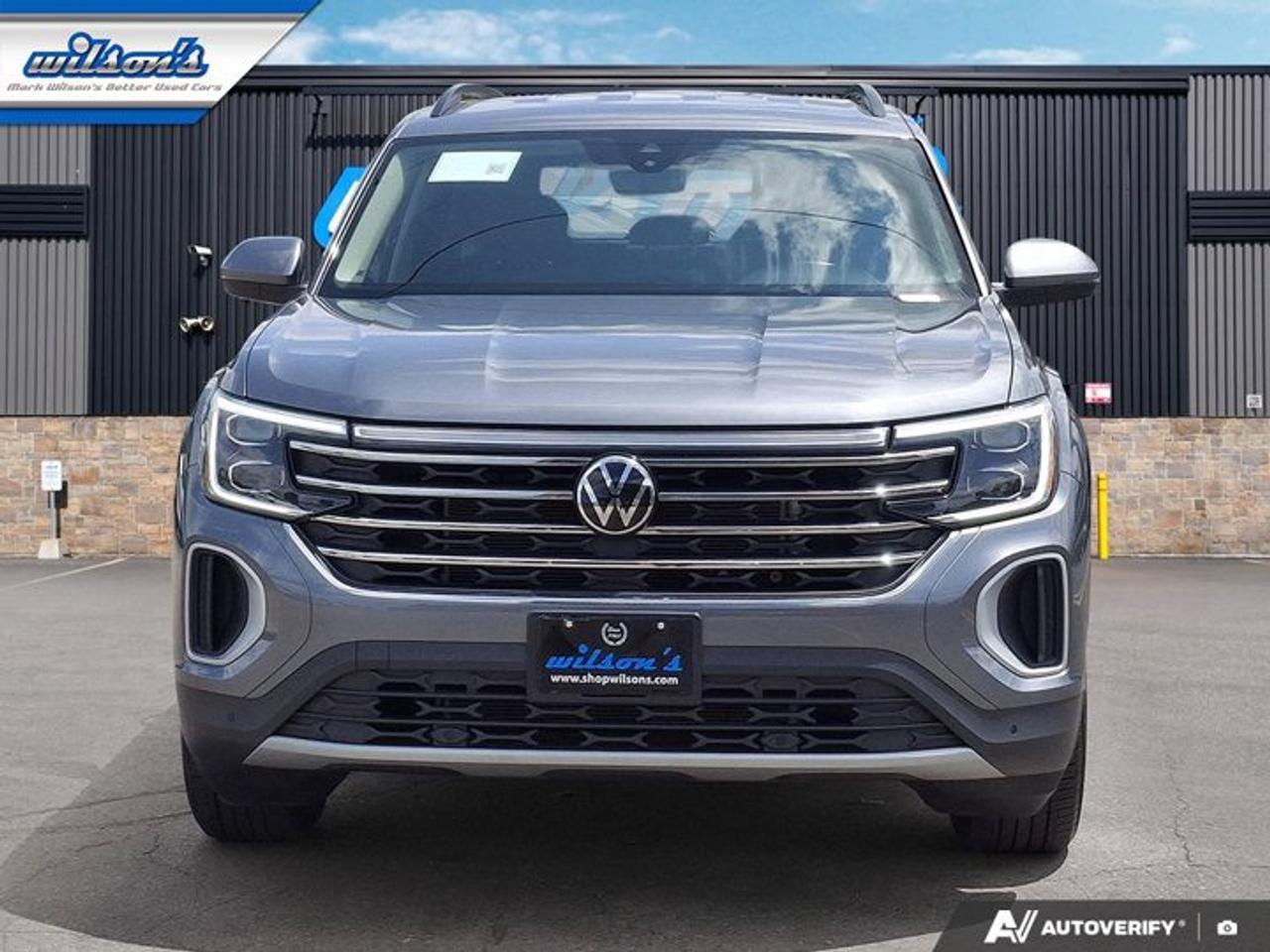 2025 Volkswagen Atlas Comfortline AWD | Leather | Cooled + Heated Seats | Heated Wheel | Adaptive Cruise | and More ! Photo