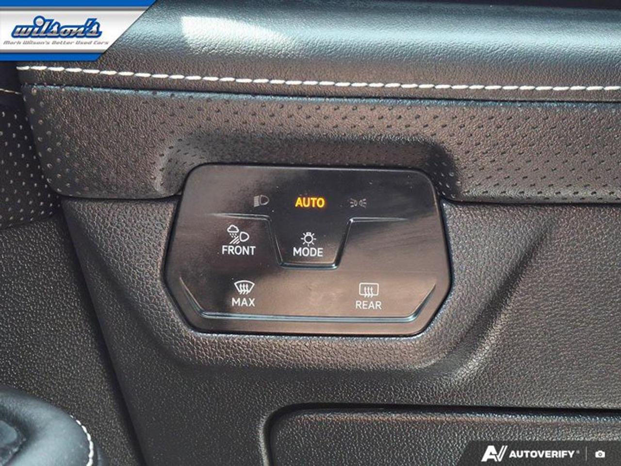 2025 Volkswagen Atlas Comfortline AWD | Leather | Cooled + Heated Seats | Heated Wheel | Adaptive Cruise | and More ! Photo