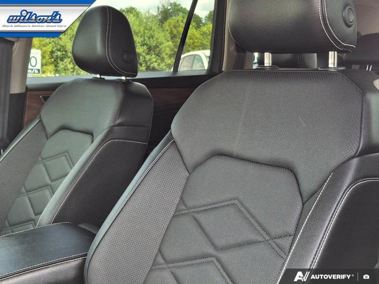 2025 Volkswagen Atlas Comfortline AWD | Leather | Cooled + Heated Seats | Heated Wheel | Adaptive Cruise | and More ! Photo