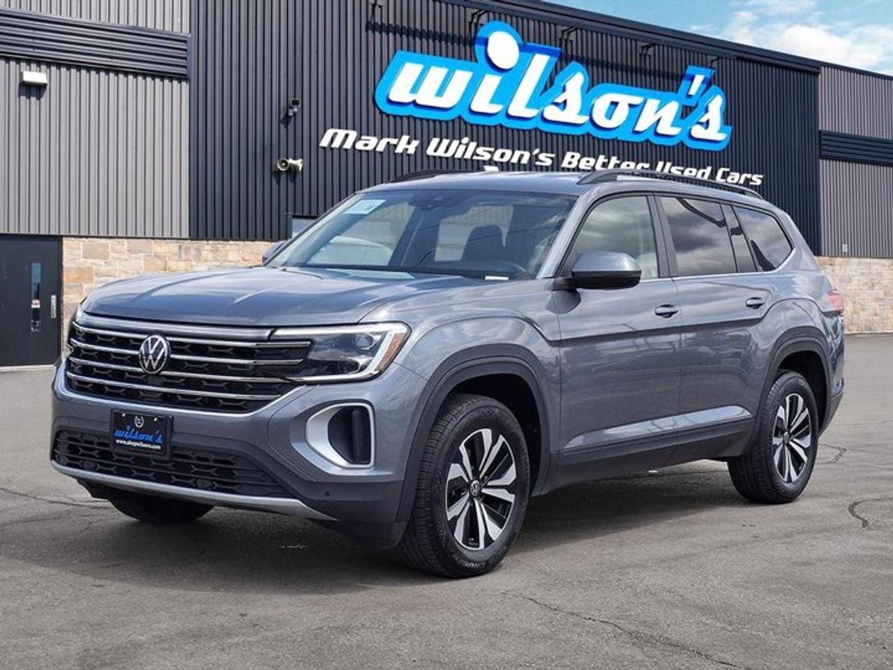 2025 Volkswagen Atlas Comfortline AWD | Leather | Cooled + Heated Seats | Heated Wheel | Adaptive Cruise | and More ! Photo0