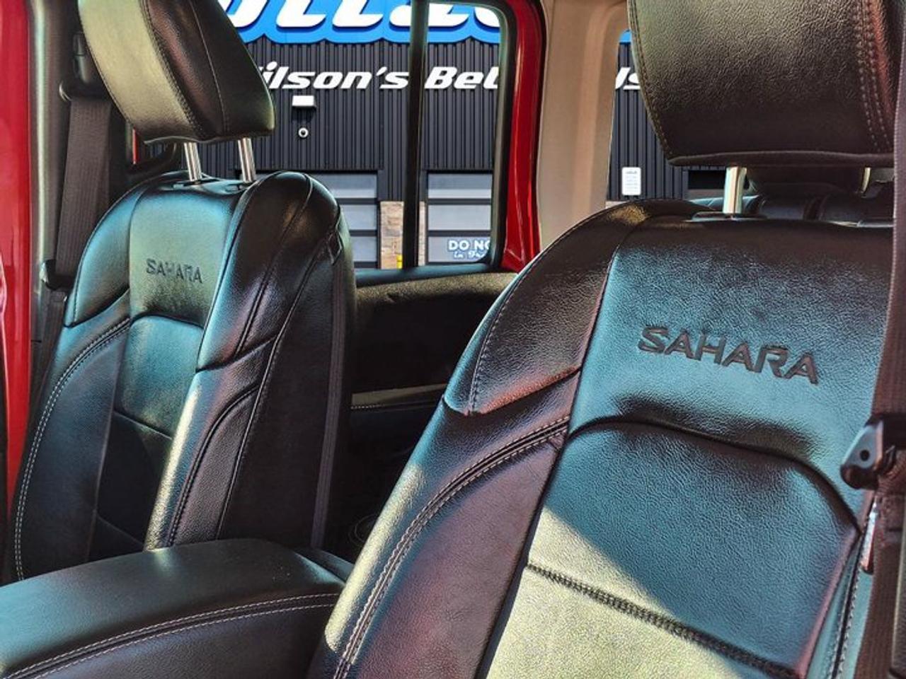 2022 Jeep Wrangler 4xe Unlimited Sahara 4xE | Split Leather | Heated Seats + Steering | Alpine Audio | CarPlay & More ! Photo