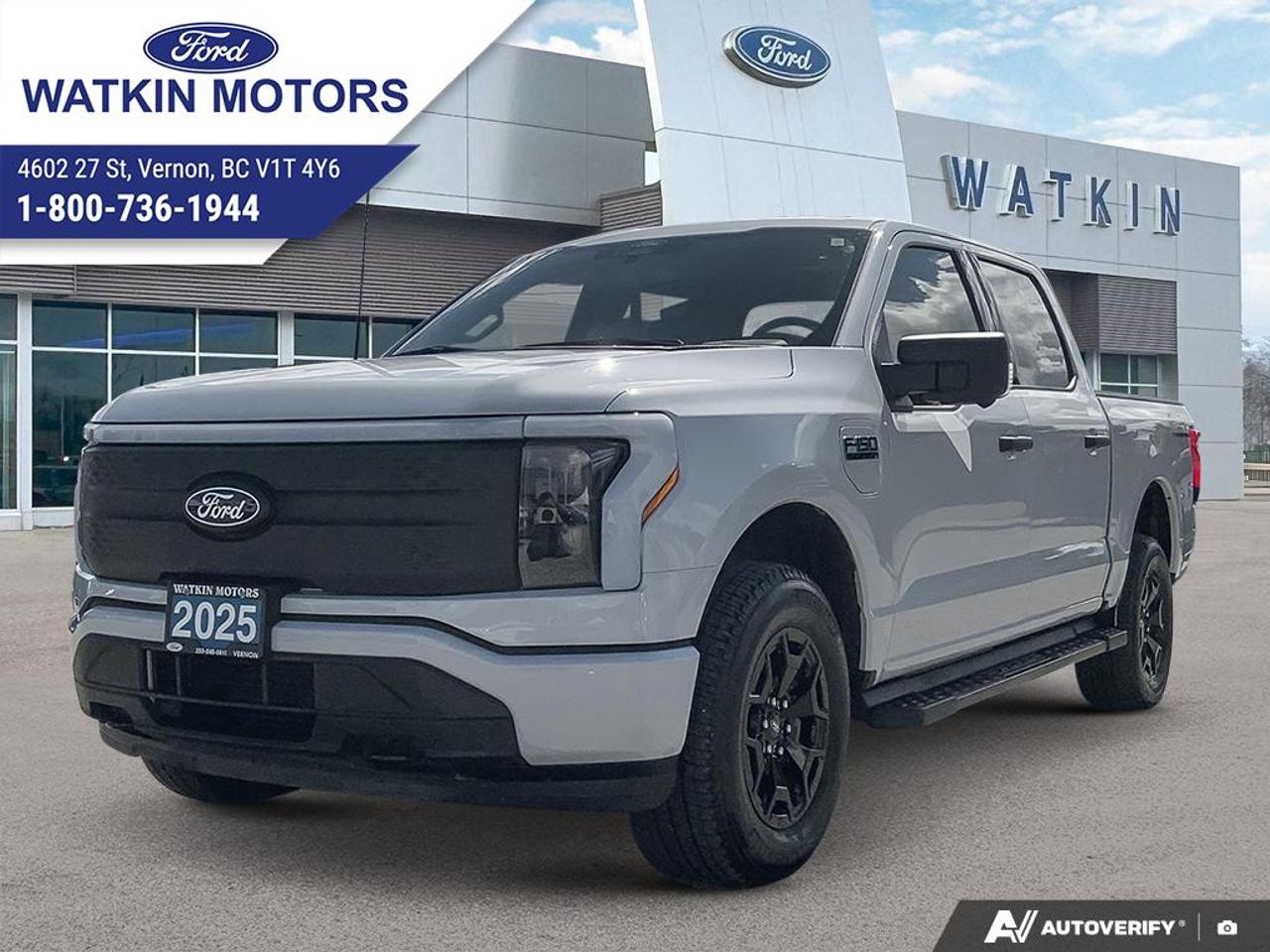 Used 2025 Ford F-150 Supercrew 4x4 LIGHTNING XLT for sale in Vernon, BC