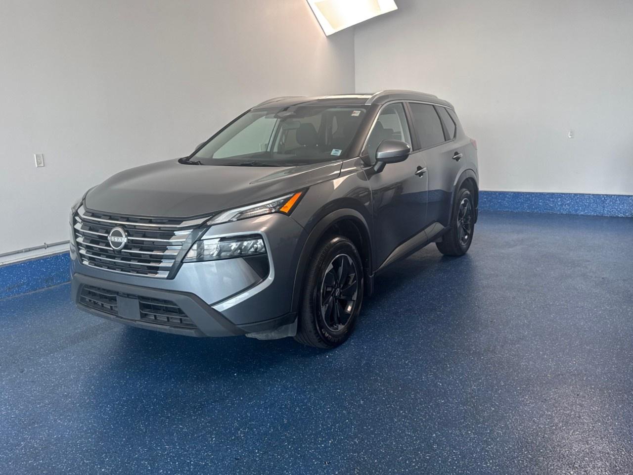 New Price! 2025 Nissan Rogue SV AWD SV Moonroof | Low Kms Zacks Certified. CVT with Xtronic AWD Gun Metallic 1.5L DOHC<br />Odometer is 1840 kilometers below market average!<br /><br />AWD, ABS brakes, Active Cruise Control, Air Conditioning, Alloy wheels, AM/FM radio: SiriusXM, Apple CarPlay/Android Auto, Auto High-beam Headlights, Automatic temperature control, Cloth Seat Trim with Patterned Inserts, Delay-off headlights, Electronic Stability Control, Front Bucket Seats, Front dual zone A/C, Front reading lights, Full Tank of Fuel and Floor Mats, Heated door mirrors, Heated Front Bucket Seats, Heated front seats, Heated steering wheel, Illuminated entry, Low tire pressure warning, Navigation System, Outside temperature display, Overhead console, Package CC00 with No Options, Power driver seat, Power Liftgate, Power moonroof, Power windows, Radio data system, Radio: NissanConnect, Rear Parking Sensors, Remote keyless entry, Spoiler, Telescoping steering wheel, Tilt steering wheel, Traction control, Turn signal indicator mirrors, Wheels: 18''' Dark Painted Machined Finished Alloy.<br /><br />Certification Program Details: Fresh 2 Yr MVI | 30 day warranty* | 110 point inspection | Full tank of fuel | Krown rustproofed | Flexible financing options | Professionally detailed<br /><br />This vehicle is Zacks Certified! You're approved! We work with you. Together we'll find a solution that makes sense for your individual situation. Please visit us or call 902 843-3900 to learn about our great selection.<br /><br />With 22 lenders available Zack's Auto Sales can offer our customers with the lowest available interest rate. Thank you for taking the time to check out our selection!
