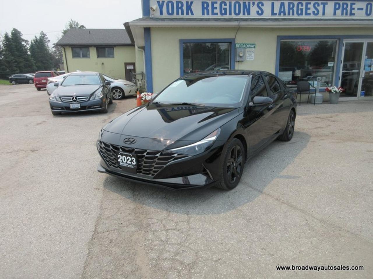 2023 Hyundai Elantra LIKE NEW SEL-PACKAGE 5 PASSENGER 2.0L - DOHC.. DRIVE-MODE-SELECT.. LEATHER.. HEATED SEATS.. BOSE AUDIO.. BACK-UP CAMERA.. BLUETOOTH SYSTEM.. Photo2