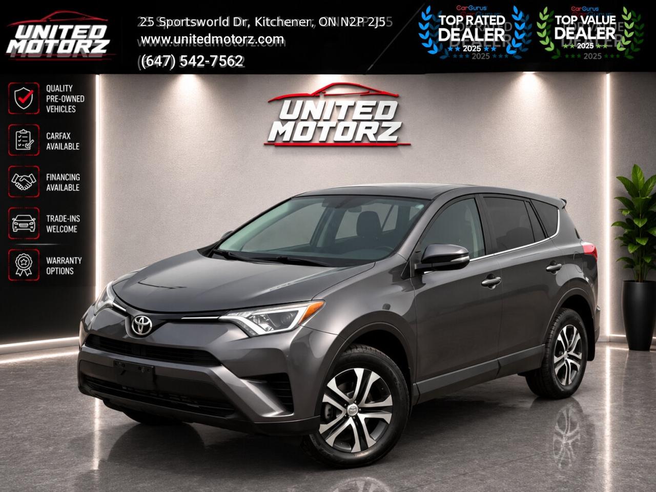 Used 2016 Toyota RAV4 LE Auto 2.5L AWD~SAFETY CERTIFIED~ for sale in Kitchener, ON