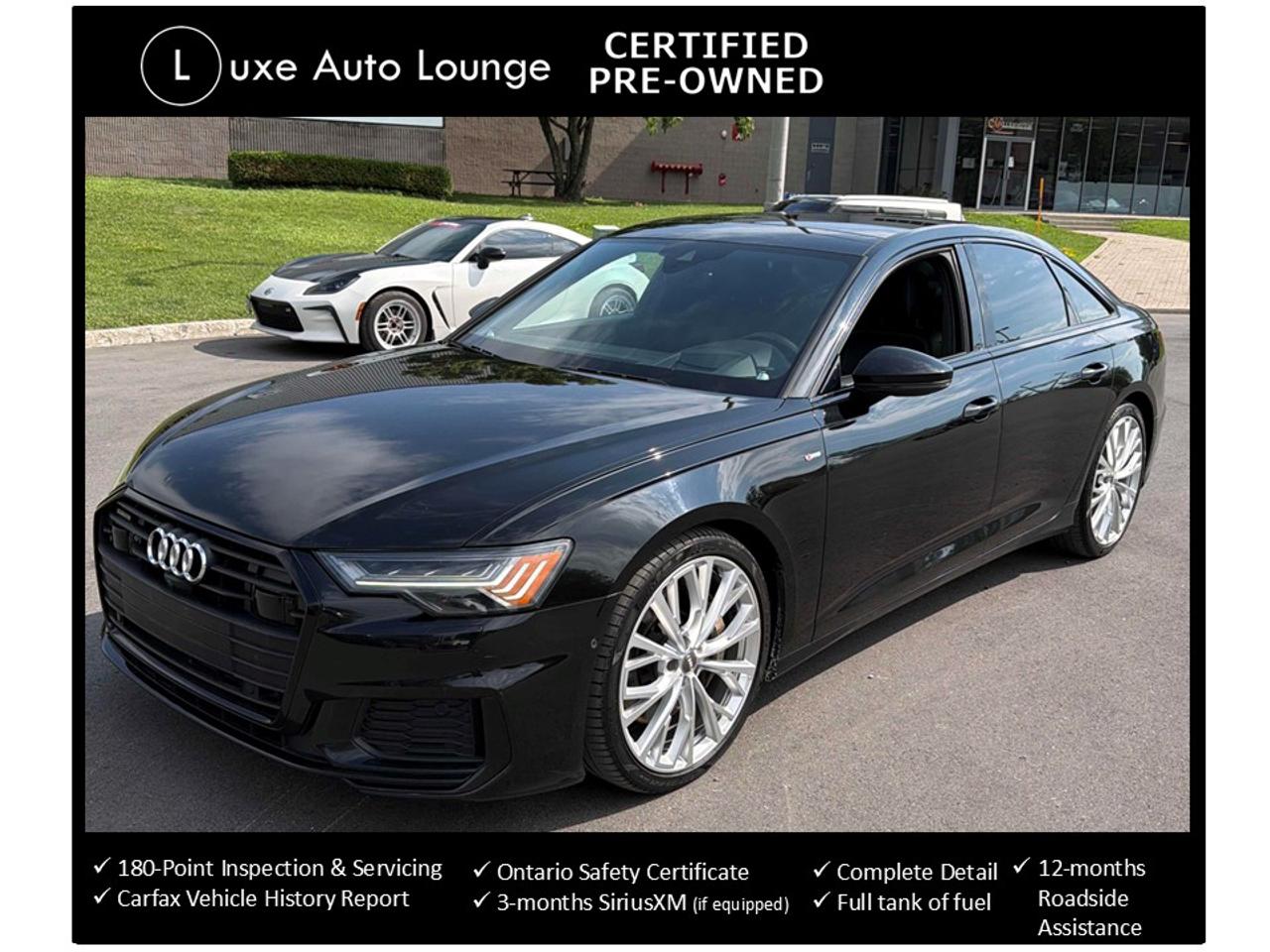 2019 Audi A6 Technik - 91K! AWD, LEATHER, SUNROOF, NAV, LOADED!