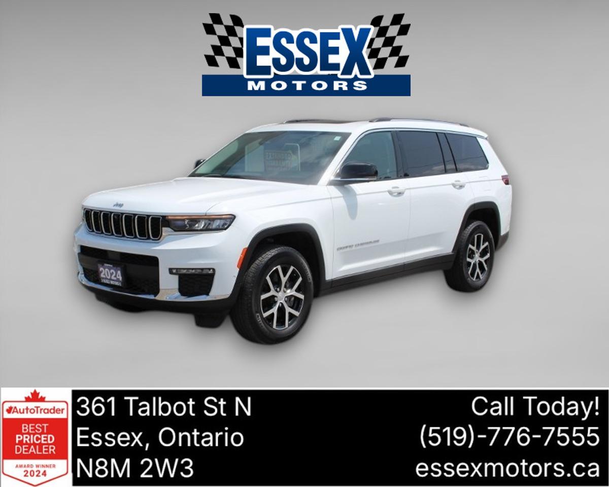 2024 Jeep Grand Cherokee Ltd*Low Ks*4x4*3rd Row*Heated Leather MoonRoof*BT Photo