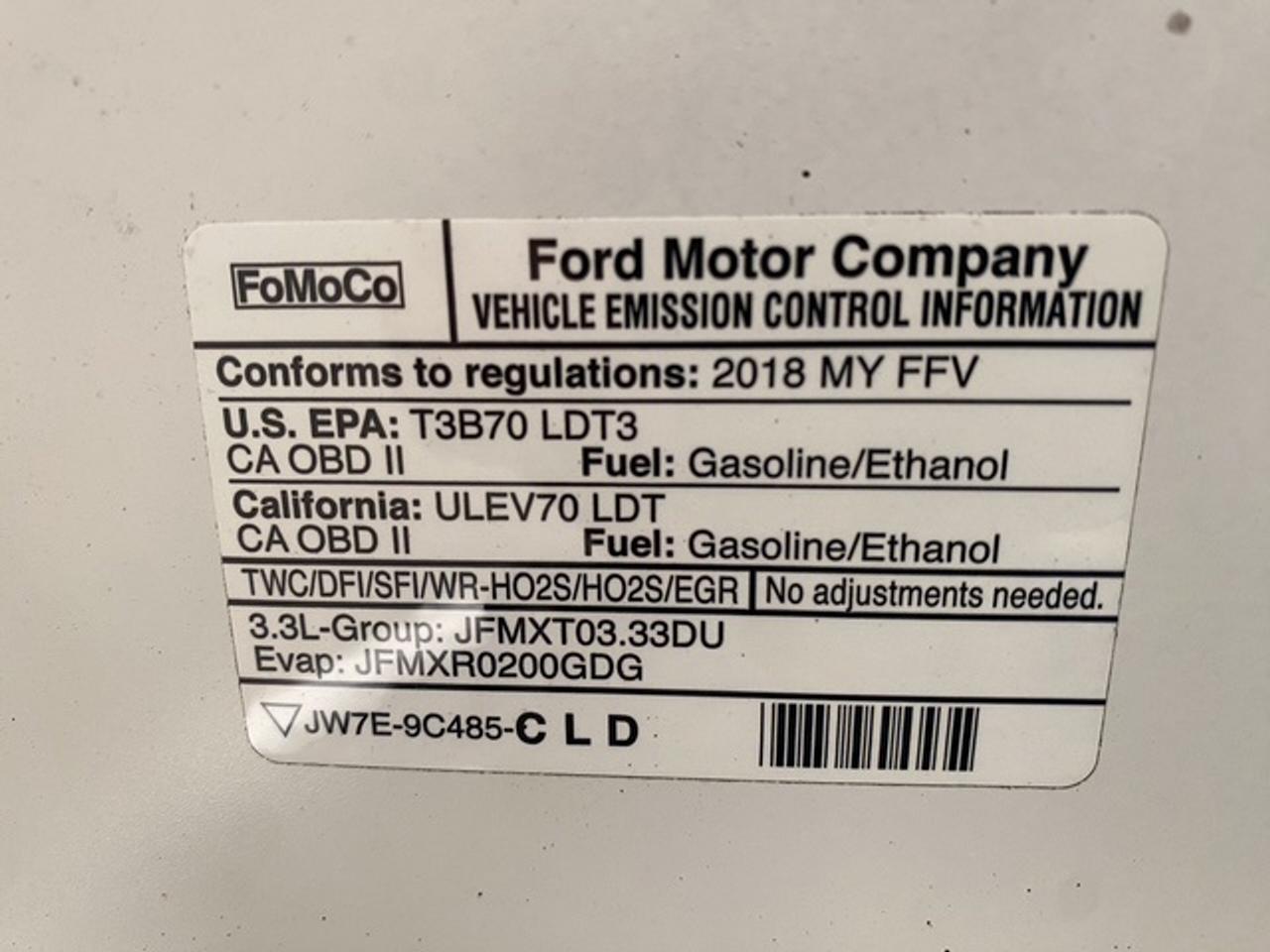 2018 Ford F-150 XL REGULAR CAB LONG 2WD 8' BOX Photo