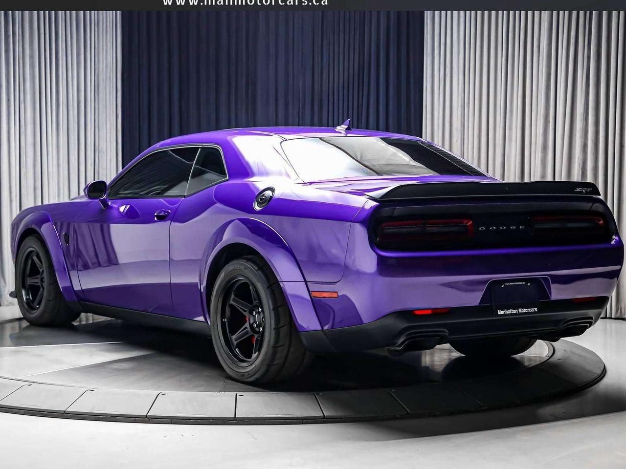 2018 Dodge Challenger SRT DEMON WIDEBODY 840HP  NOACCIDENTS CRATE LOWKMS Photo4