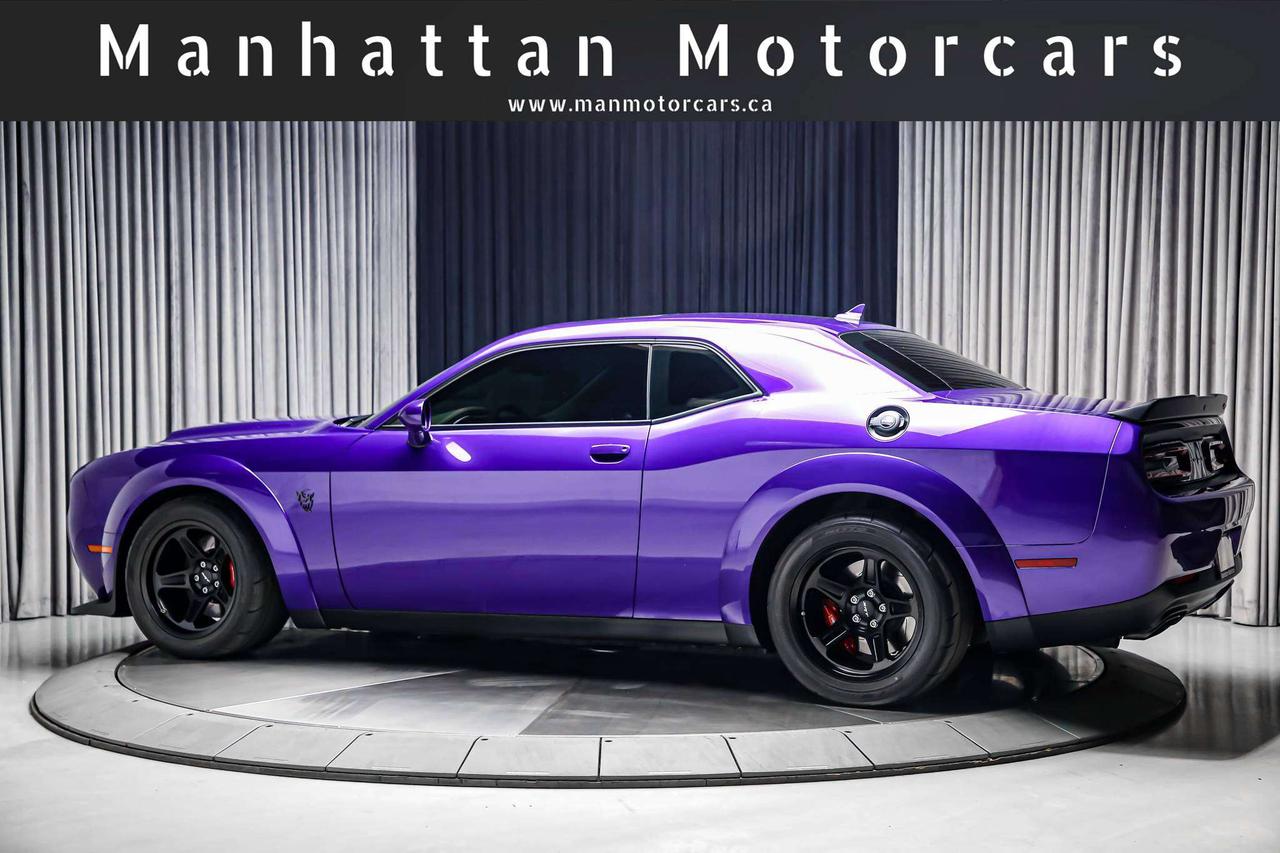 2018 Dodge Challenger SRT DEMON WIDEBODY 840HP  NOACCIDENTS CRATE LOWKMS Photo3