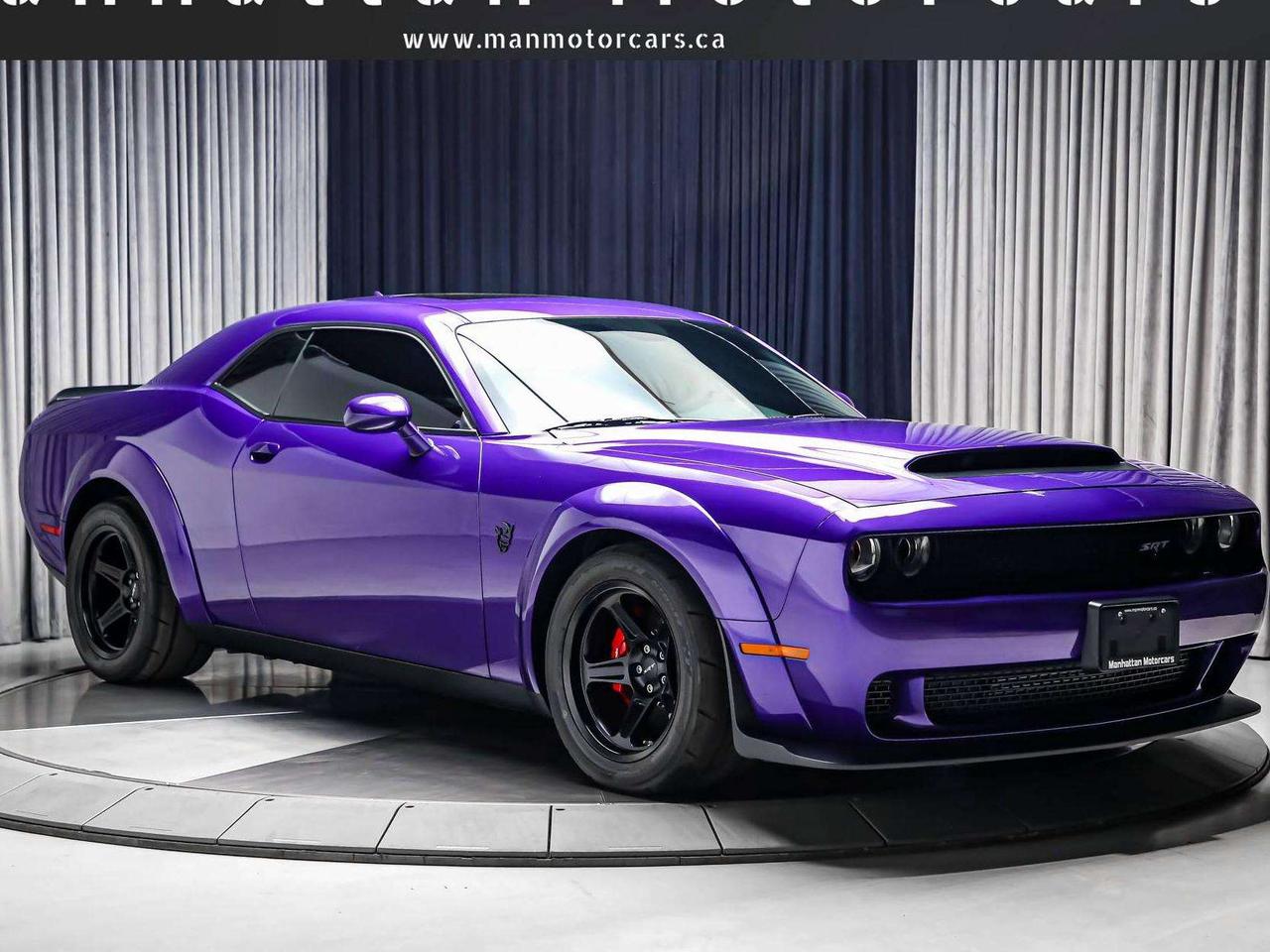 2018 Dodge Challenger SRT DEMON WIDEBODY 840HP  NOACCIDENTS CRATE LOWKMS Photo