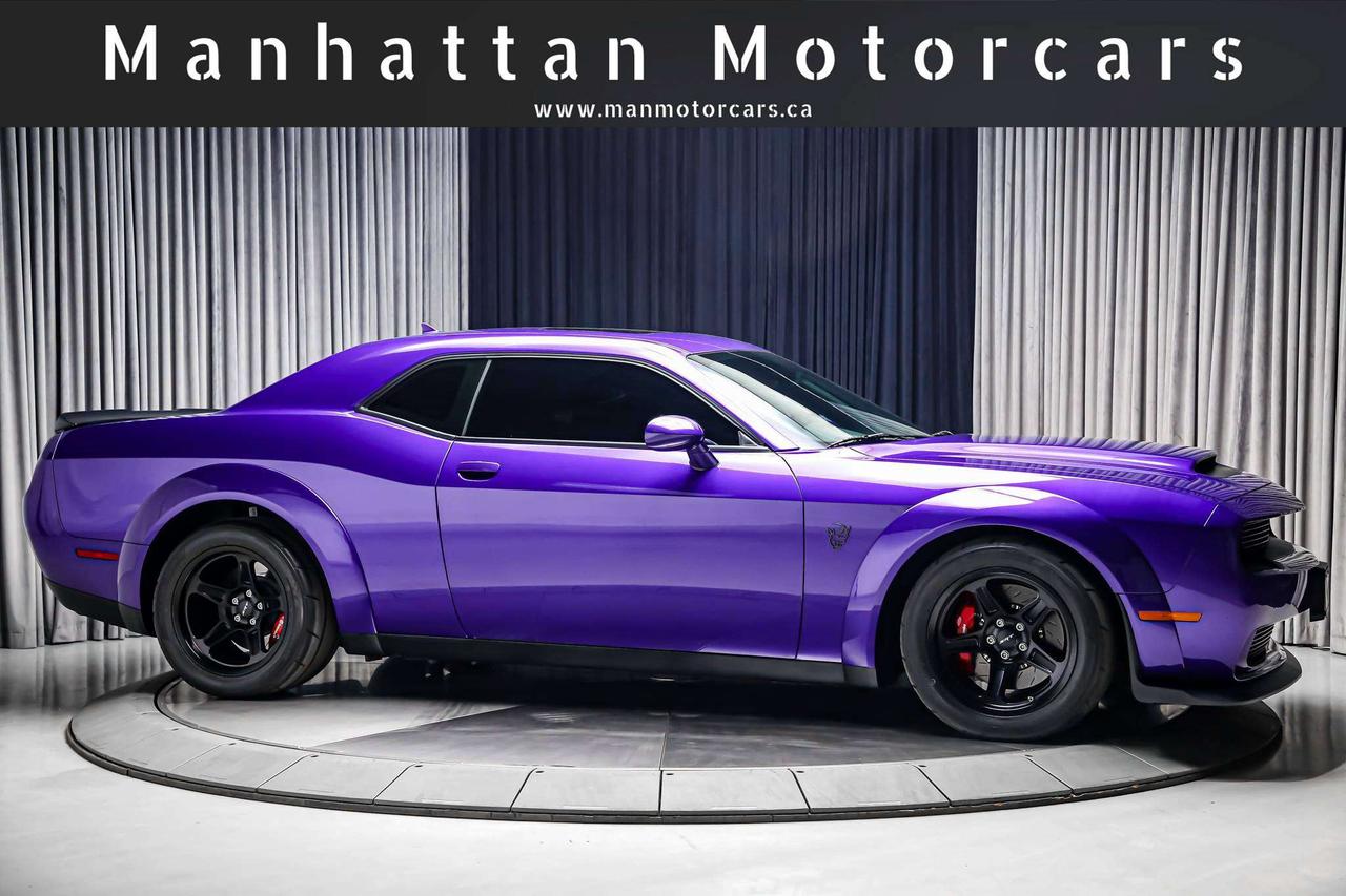 2018 Dodge Challenger SRT DEMON WIDEBODY 840HP  NOACCIDENTS CRATE LOWKMS Photo