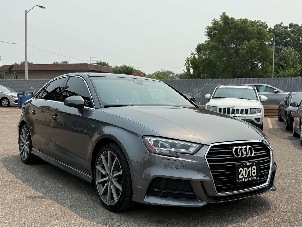 2018 Audi A3 Quattro Technik  S-Line ACCIDENT FREE 1-OWNER CERTIFIED Photo