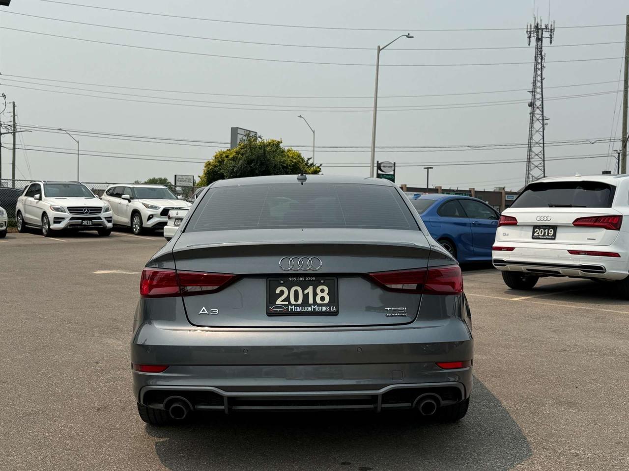 2018 Audi A3 Quattro Technik  S-Line ACCIDENT FREE 1-OWNER CERTIFIED Photo