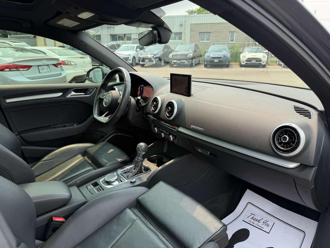 2018 Audi A3 Quattro Technik  S-Line ACCIDENT FREE 1-OWNER CERTIFIED Photo