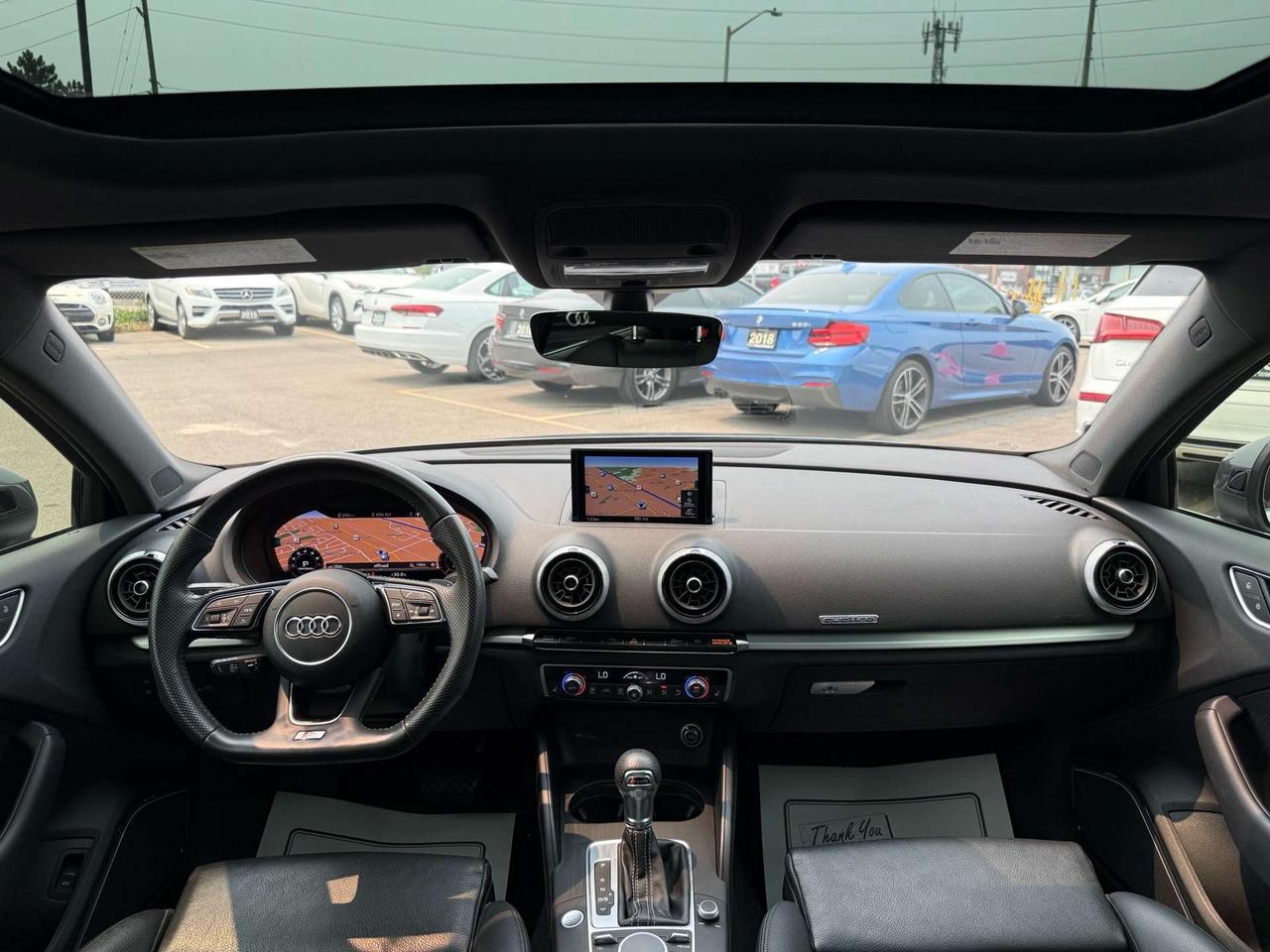 2018 Audi A3 Quattro Technik  S-Line ACCIDENT FREE 1-OWNER CERTIFIED Photo