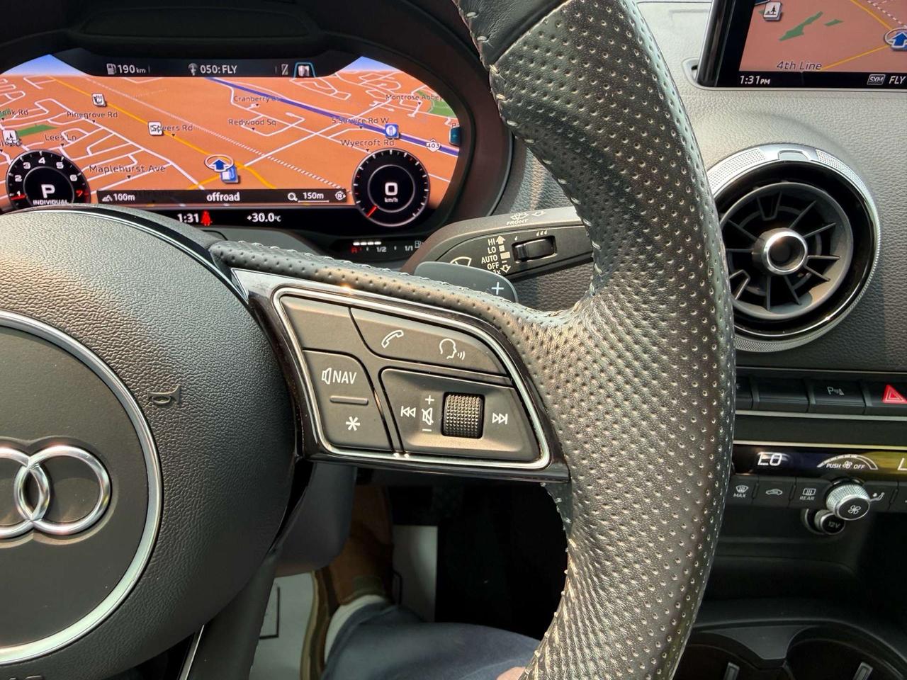 2018 Audi A3 Quattro Technik  S-Line ACCIDENT FREE 1-OWNER CERTIFIED Photo