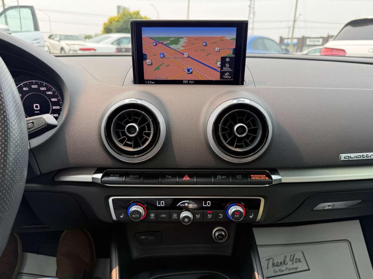 2018 Audi A3 Quattro Technik  S-Line ACCIDENT FREE 1-OWNER CERTIFIED Photo
