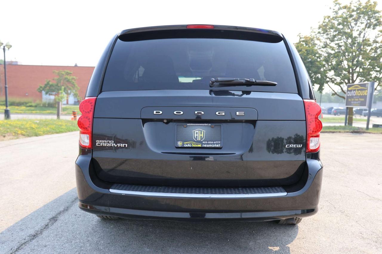 2012 Dodge Grand Caravan CREW PLUS-7PASS-DVD-R STARTER/BCAM/LEATHER/P SEAT/H SEATS & STEERING/BLUETOOTH/PSD/CRUISE CONTROL Photo3