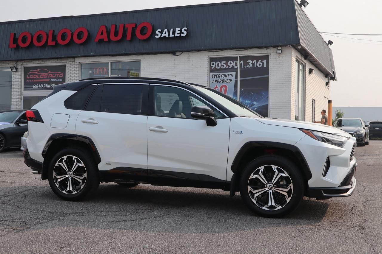2022 Toyota RAV4 Prime XSE   No Accident   Red Interior   Plug-In Photo0